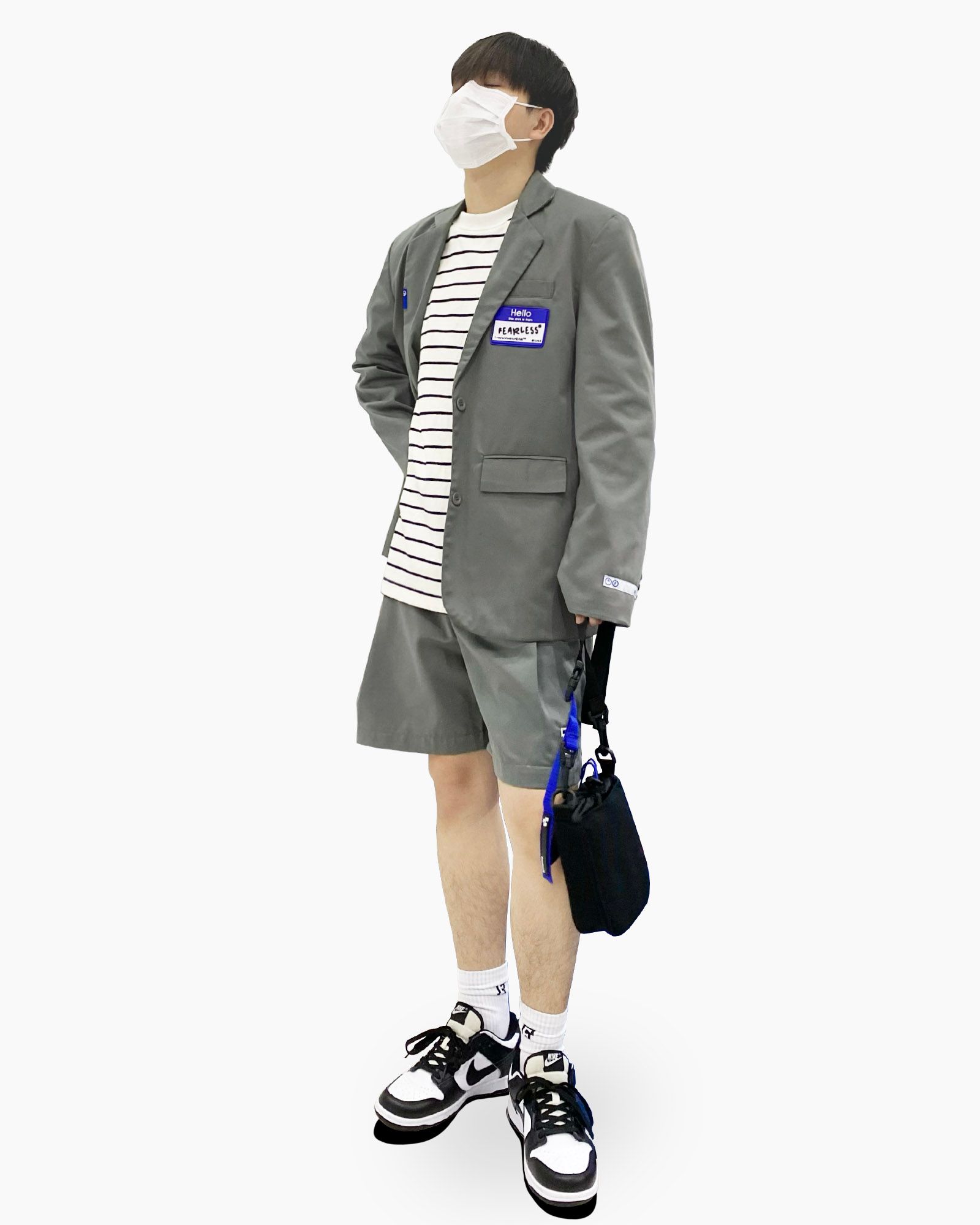 FEARLESS NAME TAG blazer