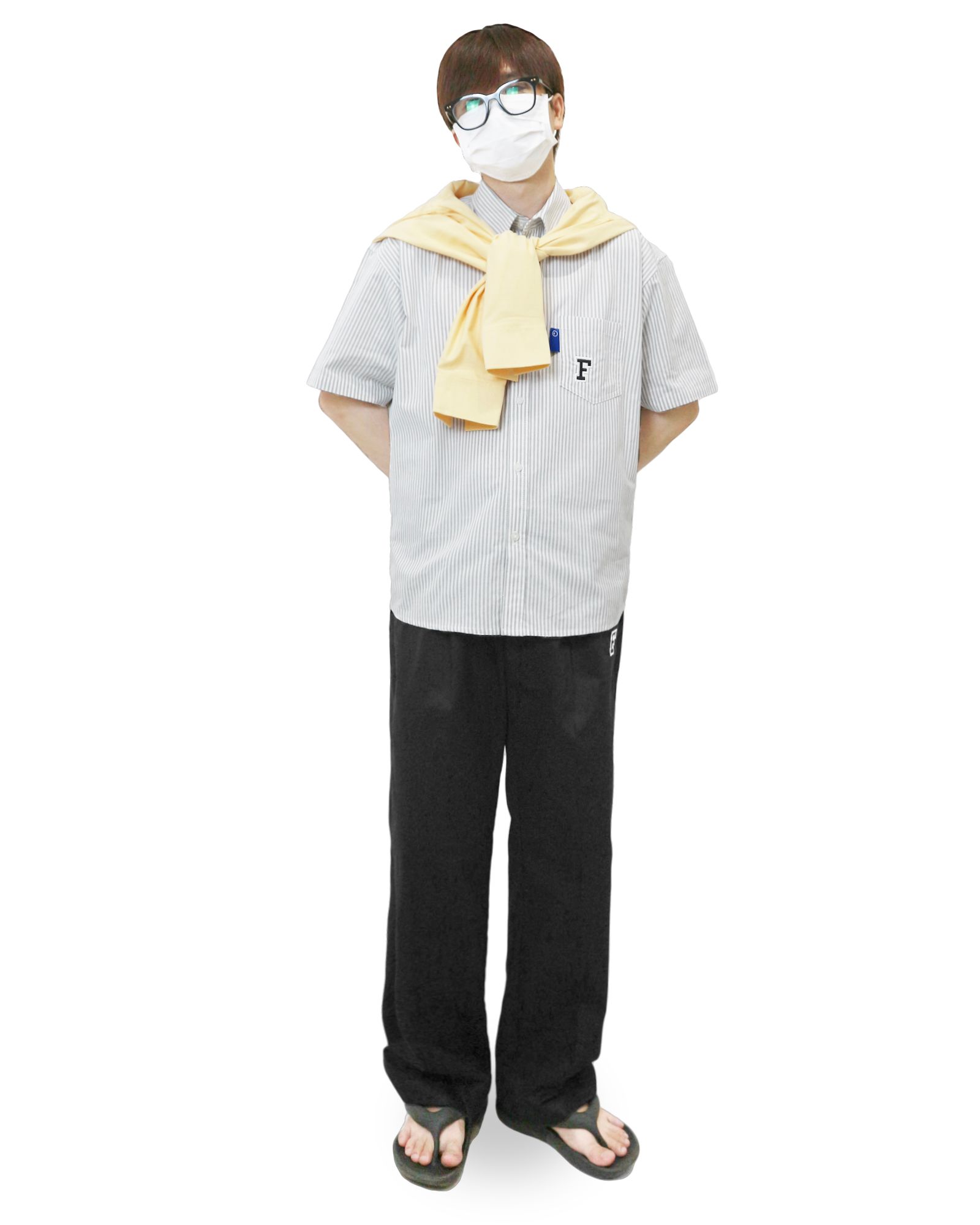 FEARLESS Oxford F Logo shirt