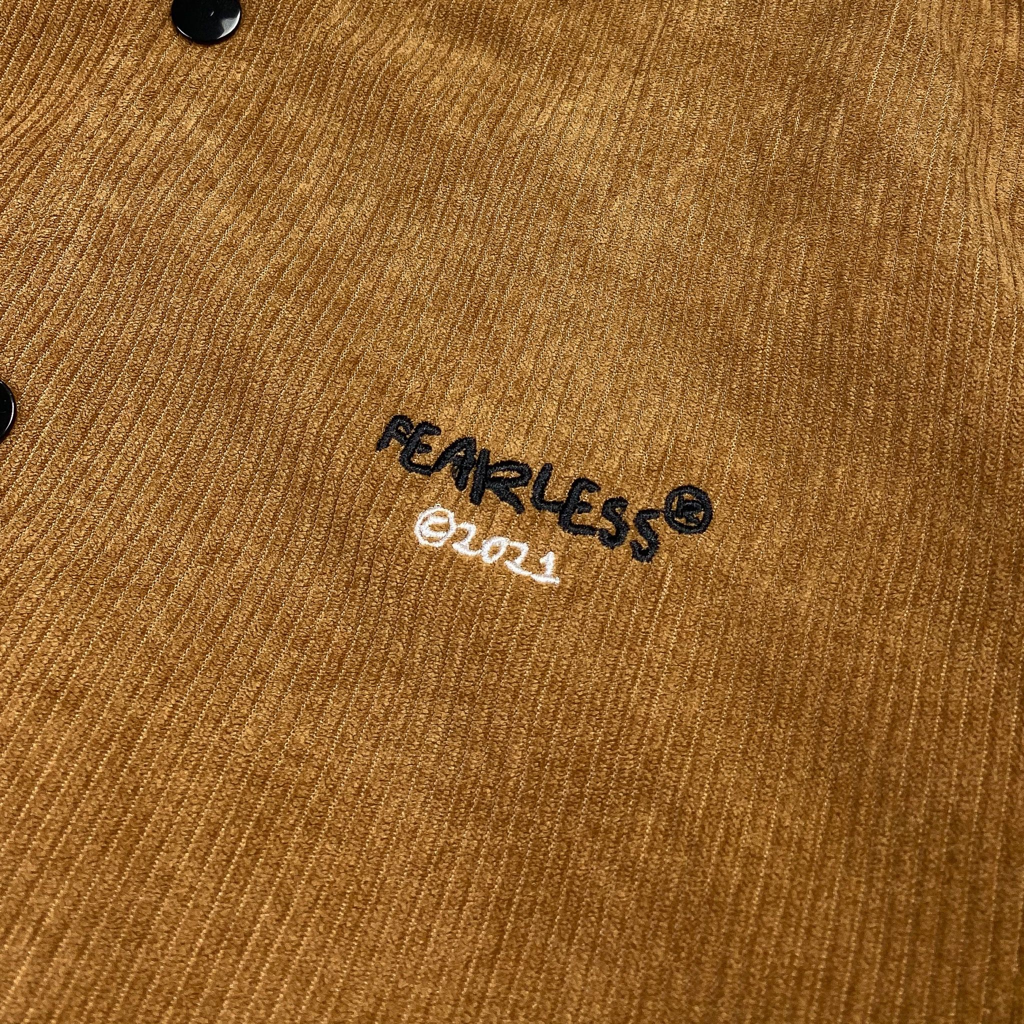 FEARLESS corduroy varsity jacket