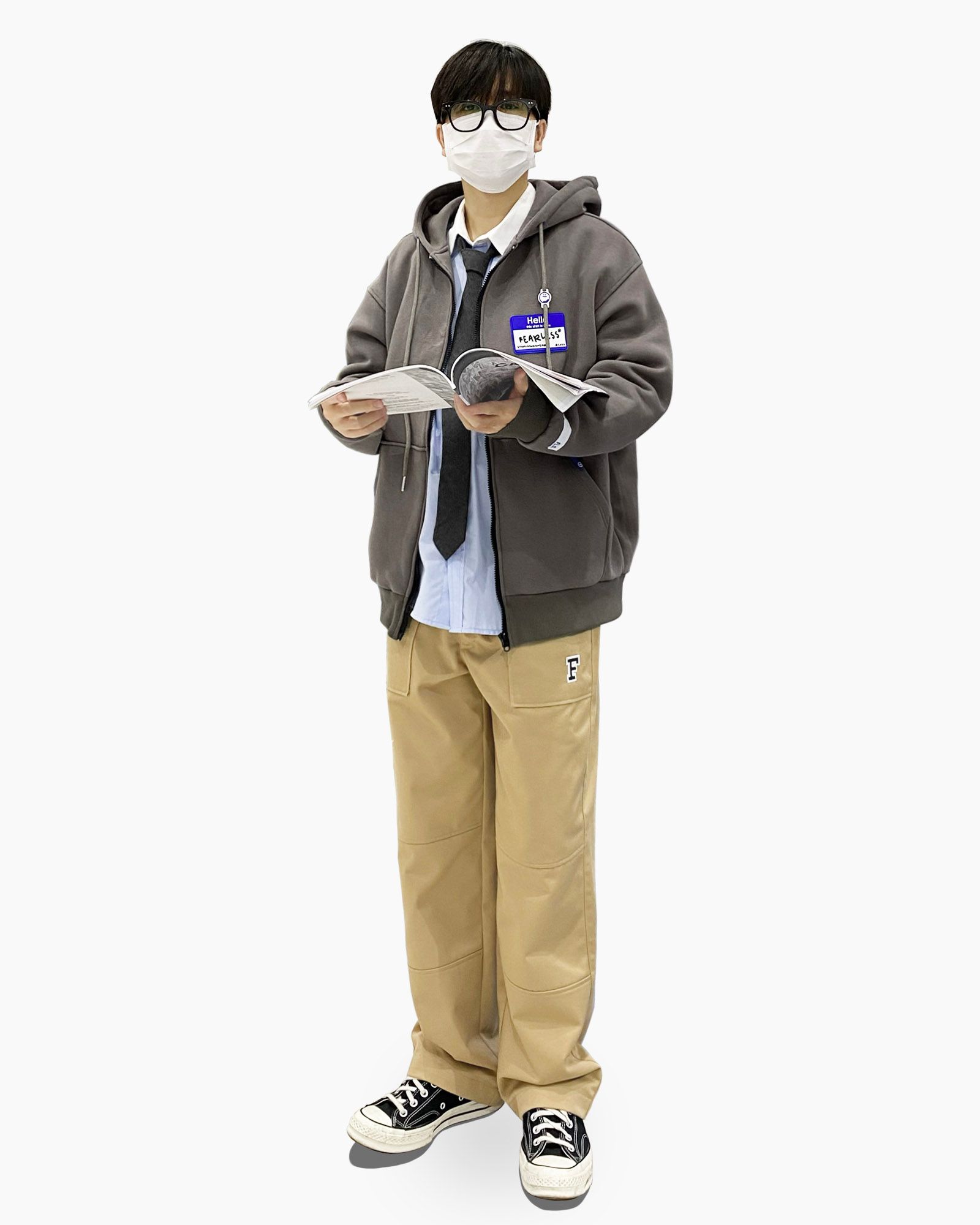 FEARLESS NAME TAG fullzip jacket