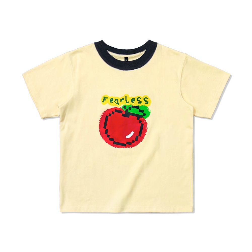 FEARLESS Apple baby tee