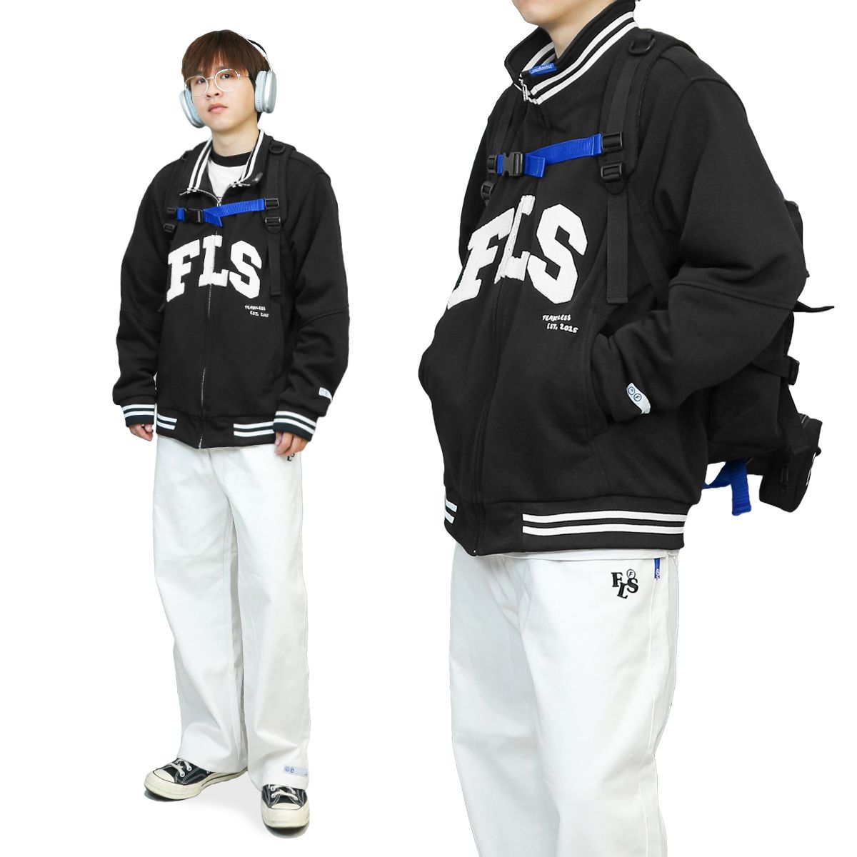 FEARLESS FLS baseball jacket