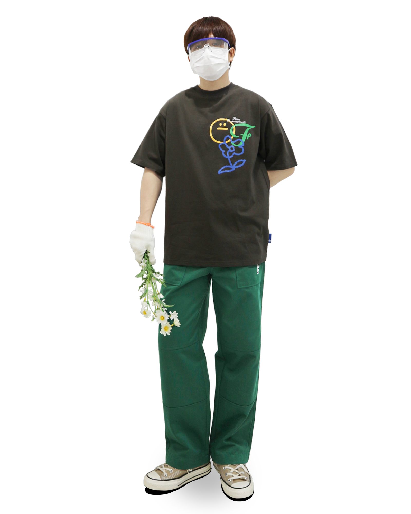 FEARLESS Flower artwork tee