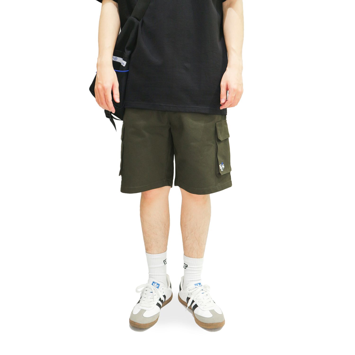 FEARLESS FLS kaki cargo short