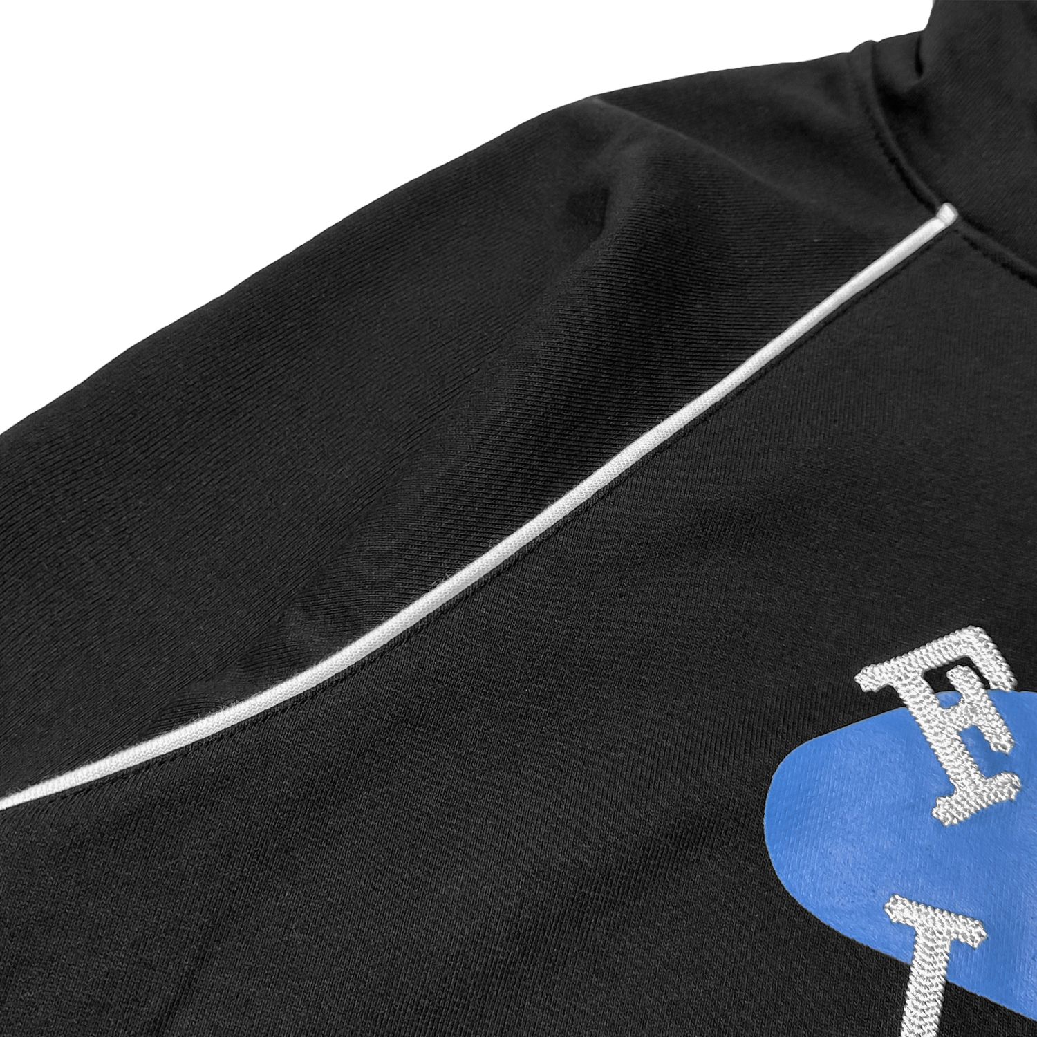FEARLESS line raglan hoodie