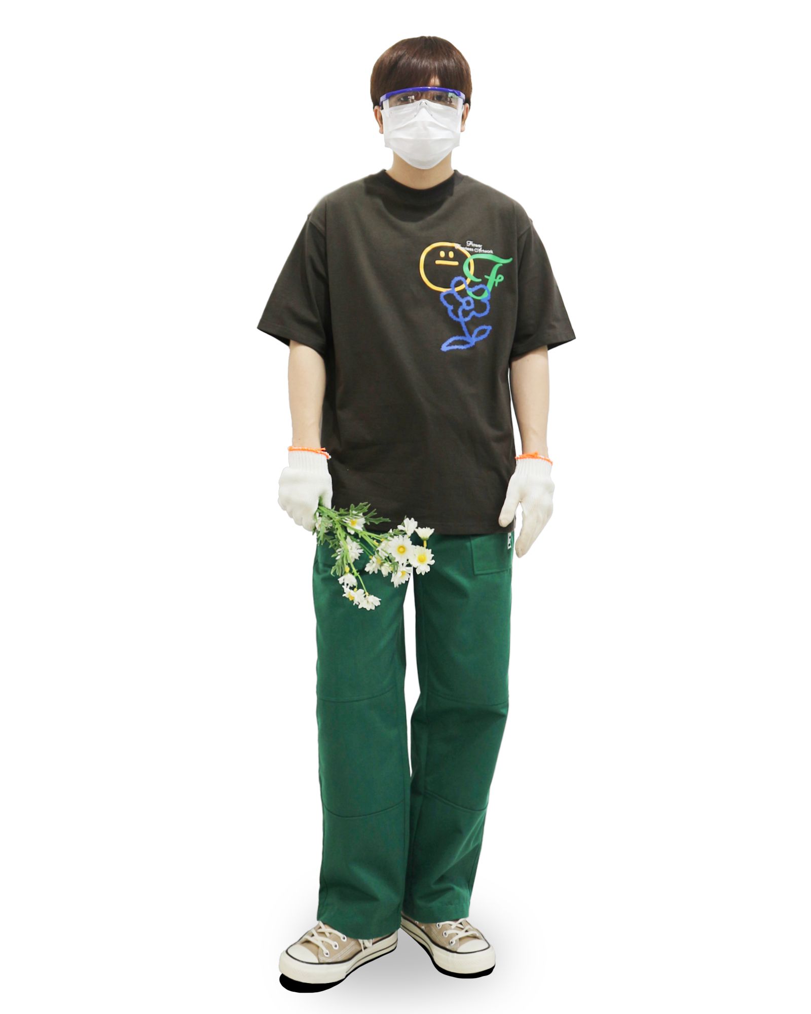 FEARLESS Flower artwork tee