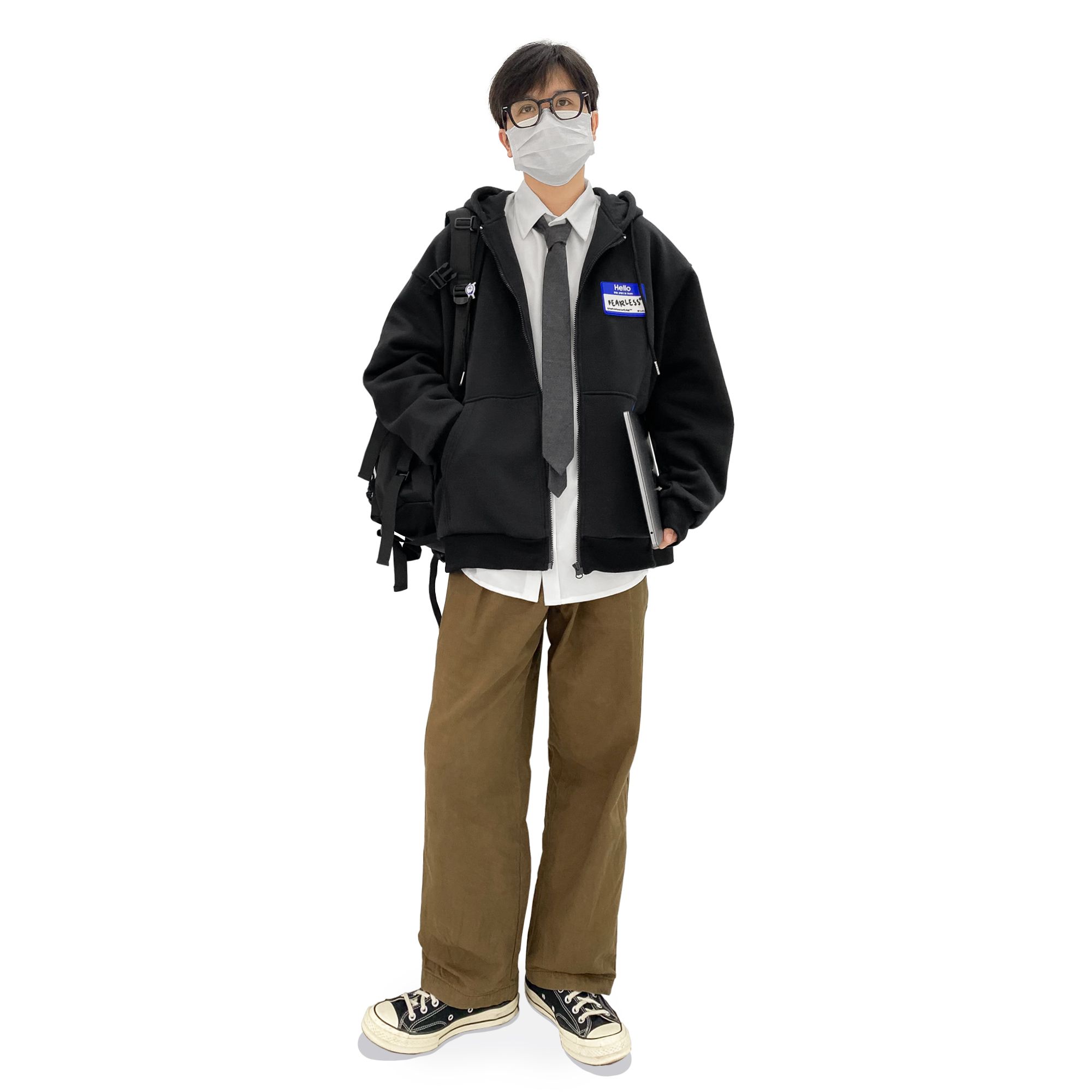 FEARLESS NAME TAG fullzip jacket