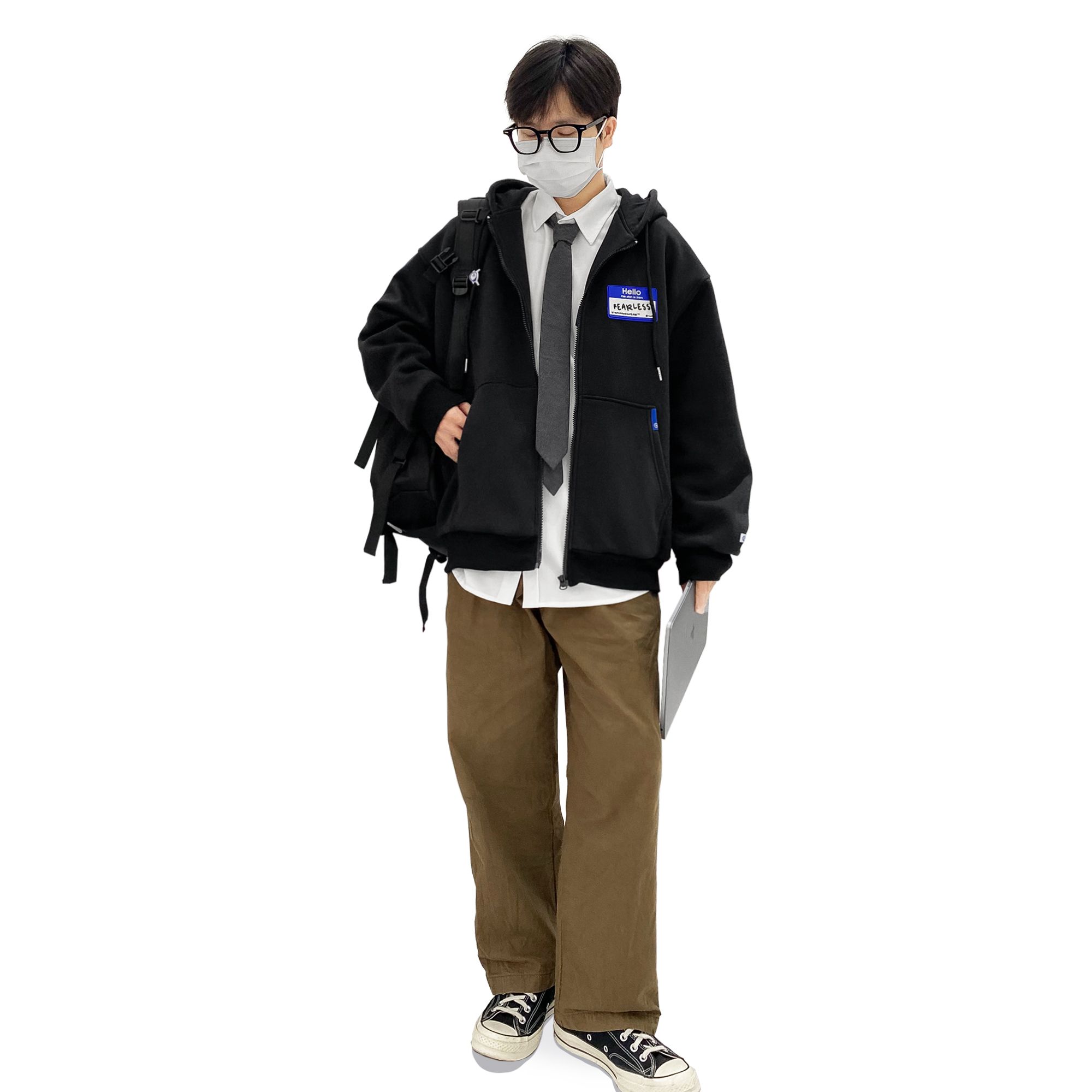 FEARLESS NAME TAG fullzip jacket