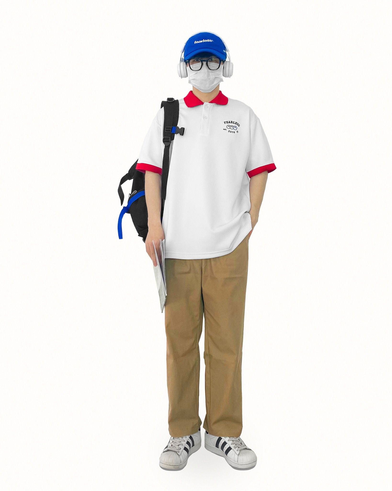 FEARLESS ringer polo