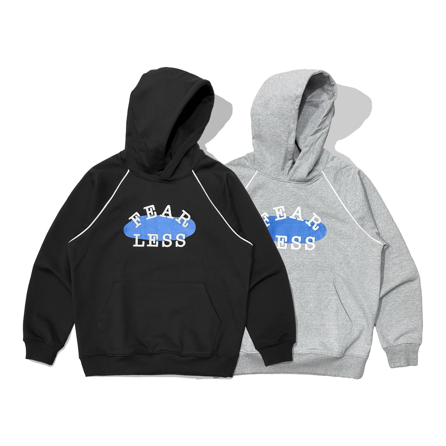 FEARLESS line raglan hoodie