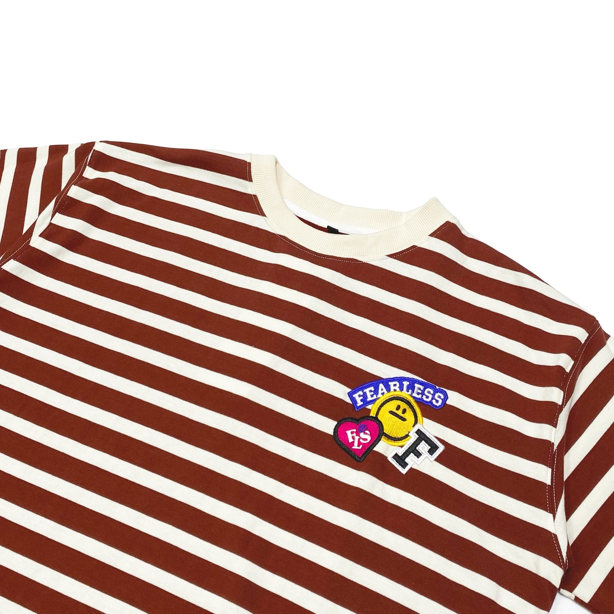 FEARLESS striped tee