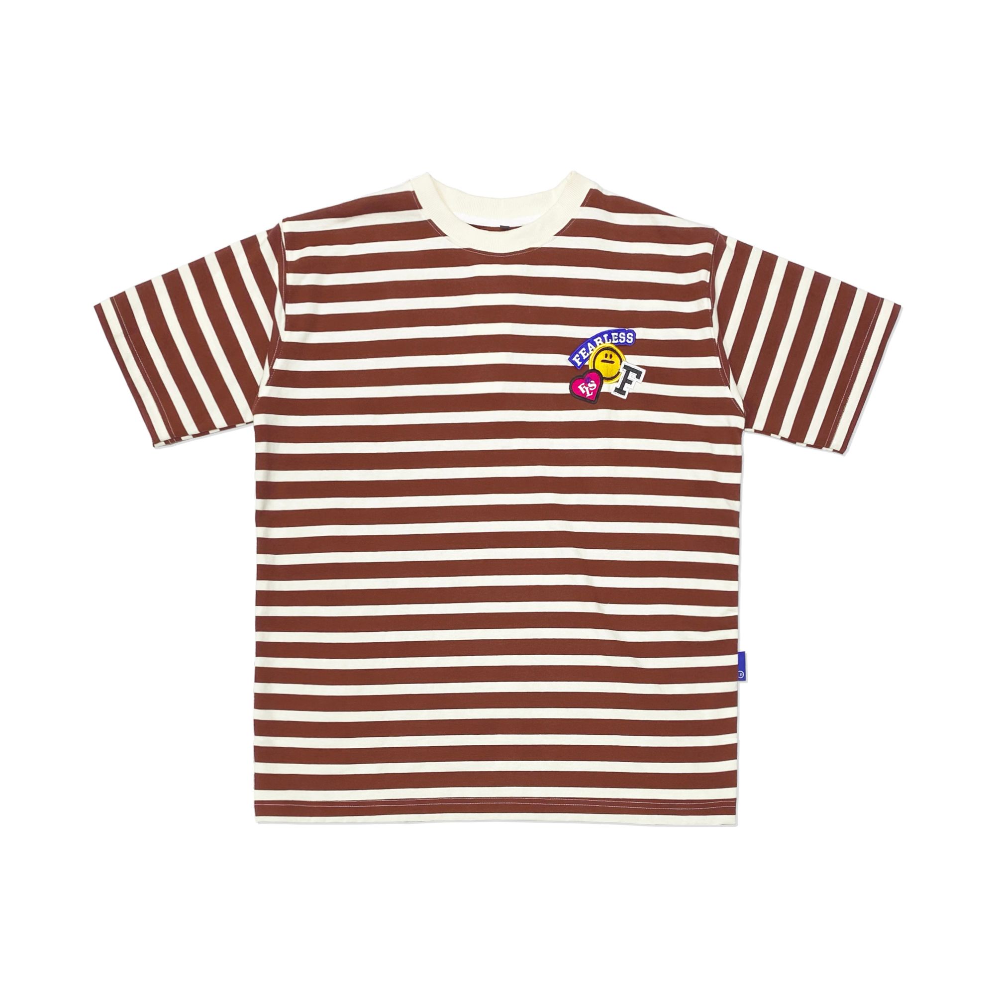 FEARLESS striped tee