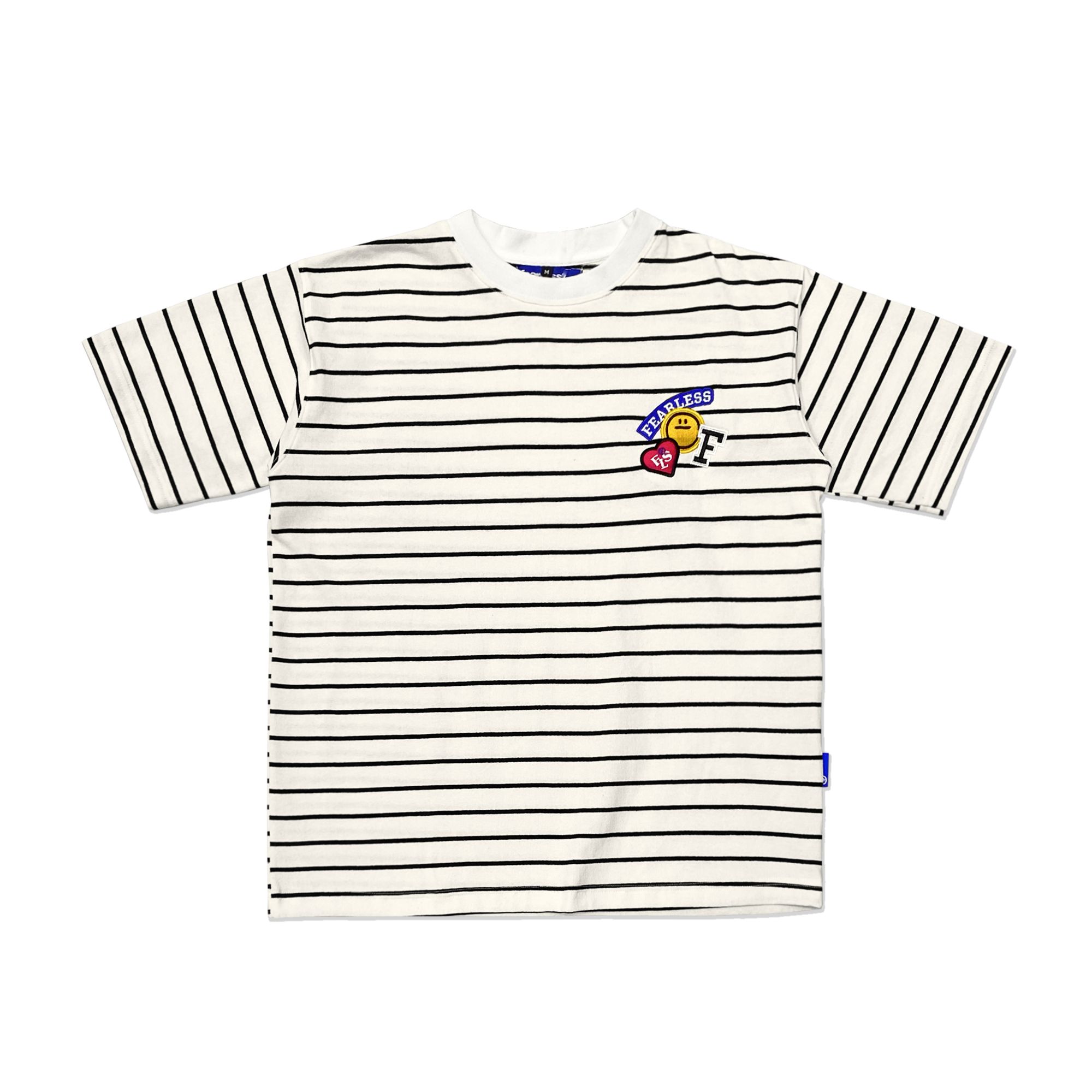 FEARLESS striped tee