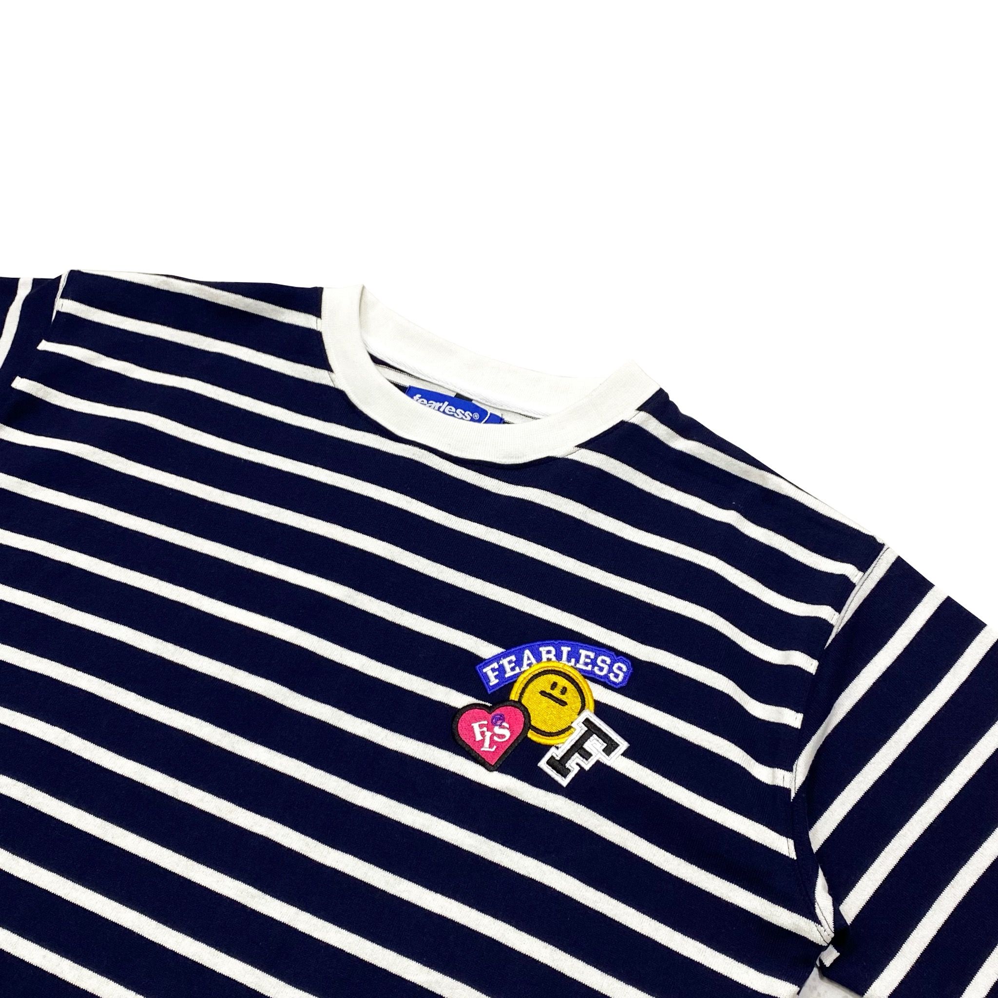 FEARLESS striped tee