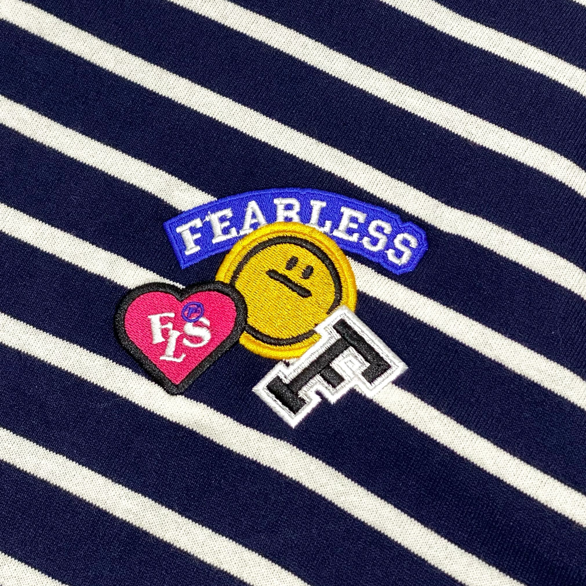 FEARLESS striped tee