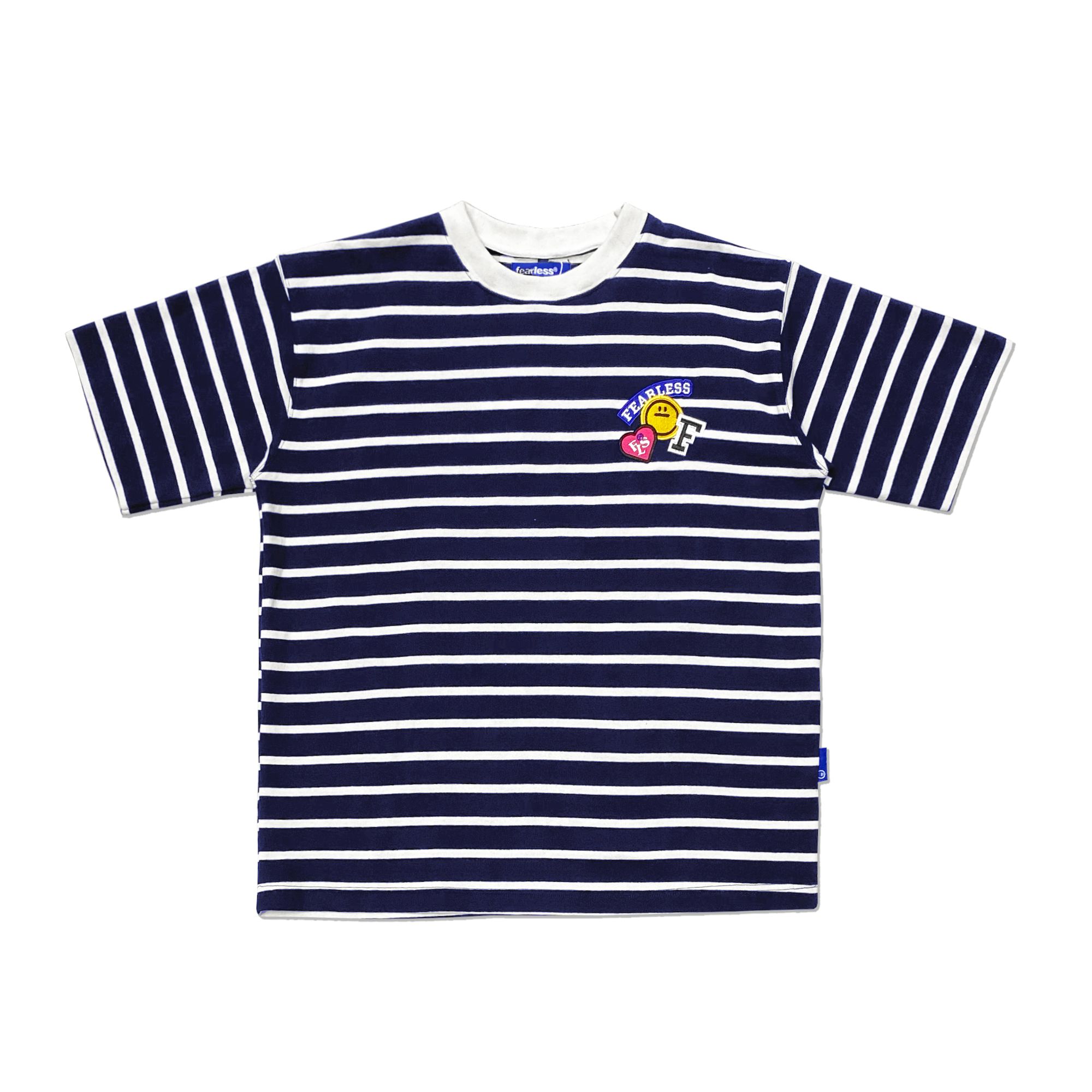 FEARLESS striped tee