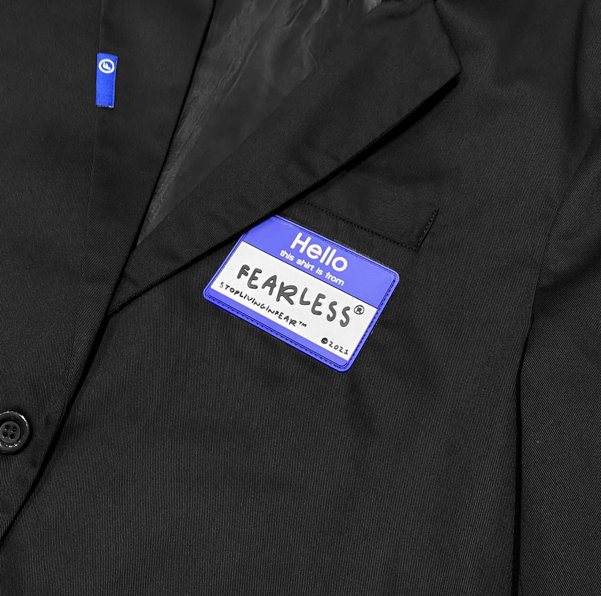 FEARLESS NAME TAG blazer
