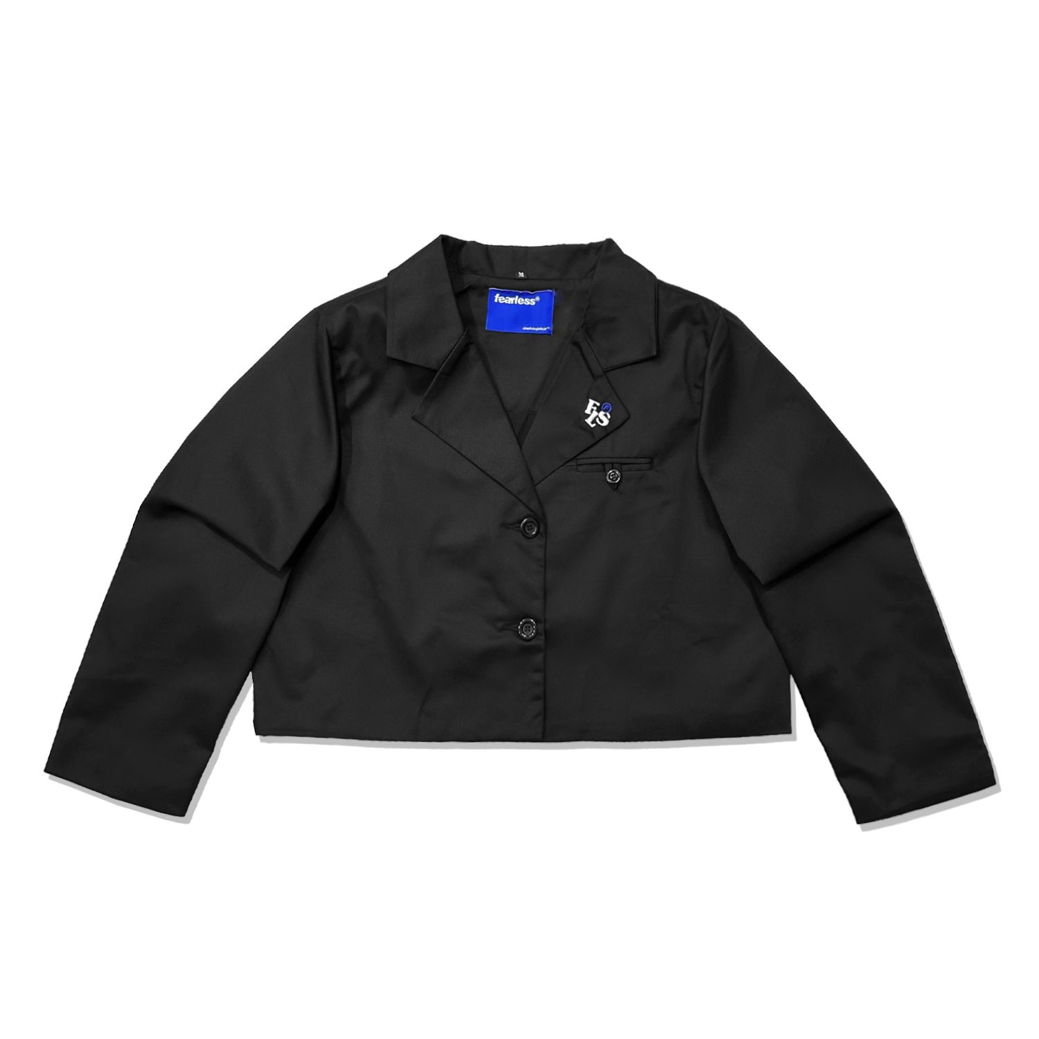 FEARLESS FLS logo croptop blazer