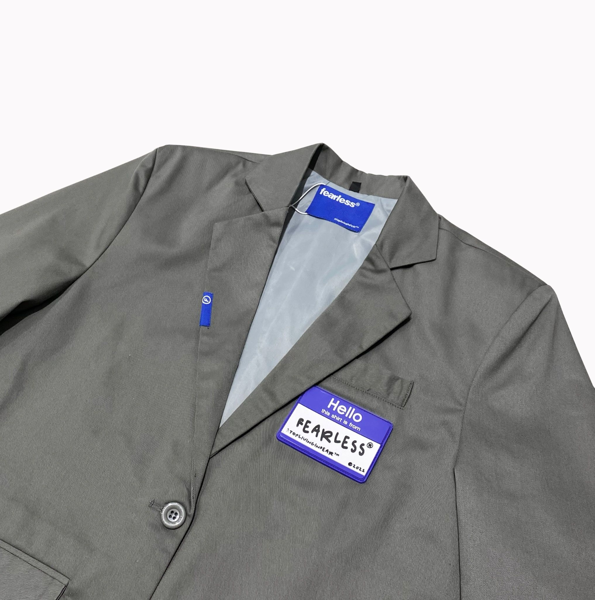 FEARLESS NAME TAG blazer