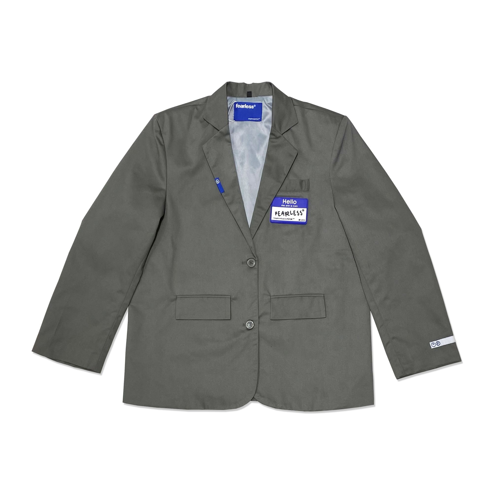 FEARLESS NAME TAG blazer