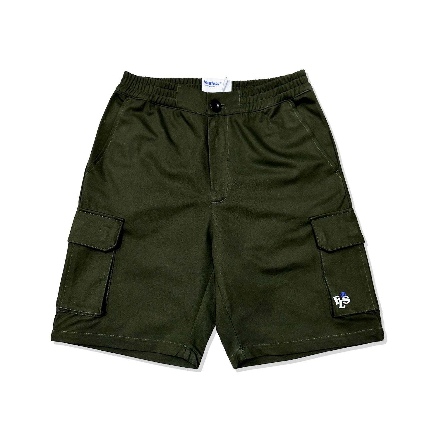 FEARLESS FLS kaki cargo short