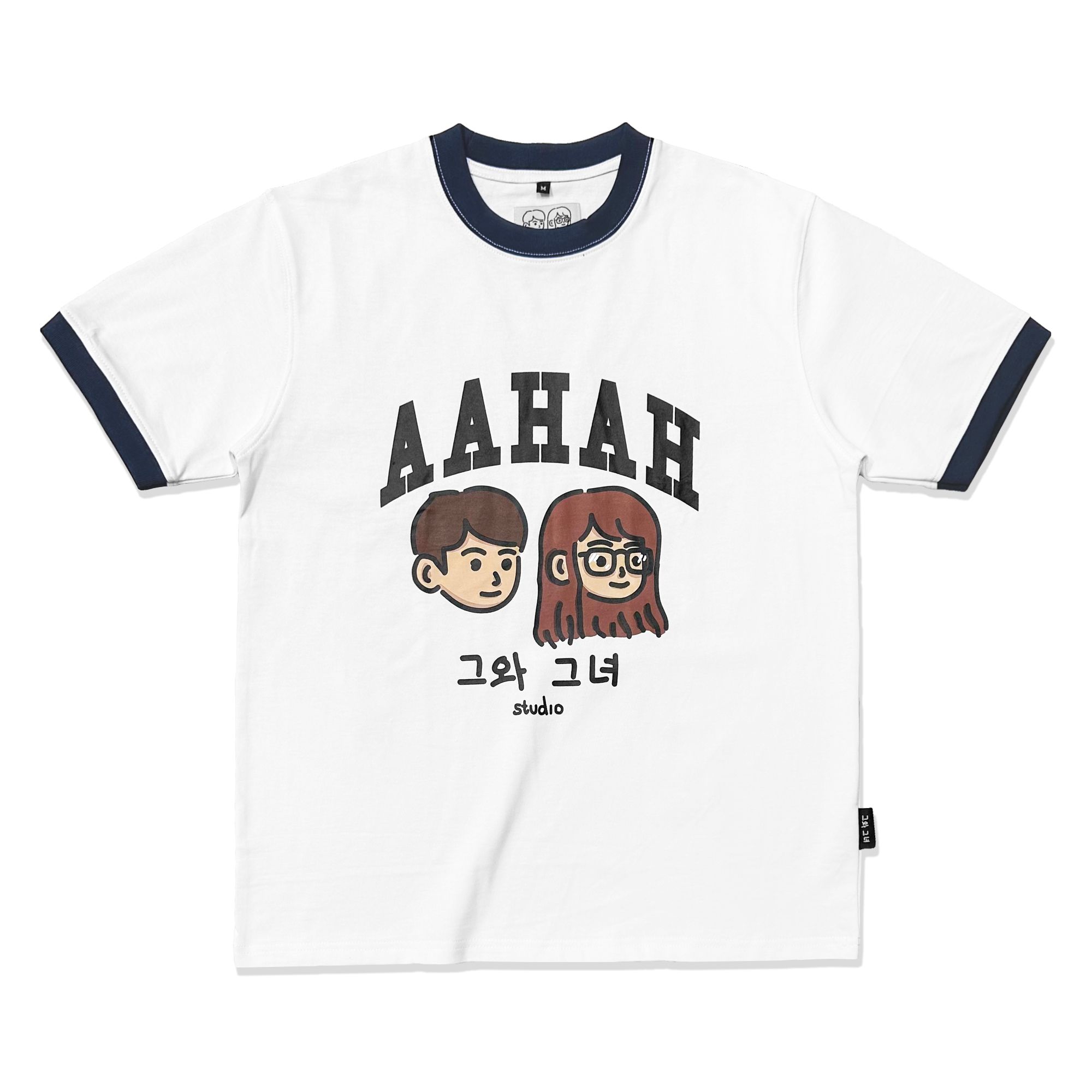 Áo thun AAHAH Studio ringer tee