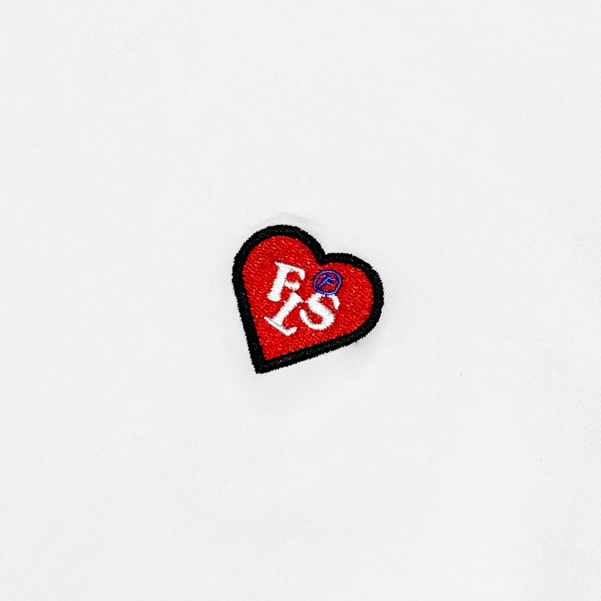 FEARLESS FLS Heart ringer croptop tee