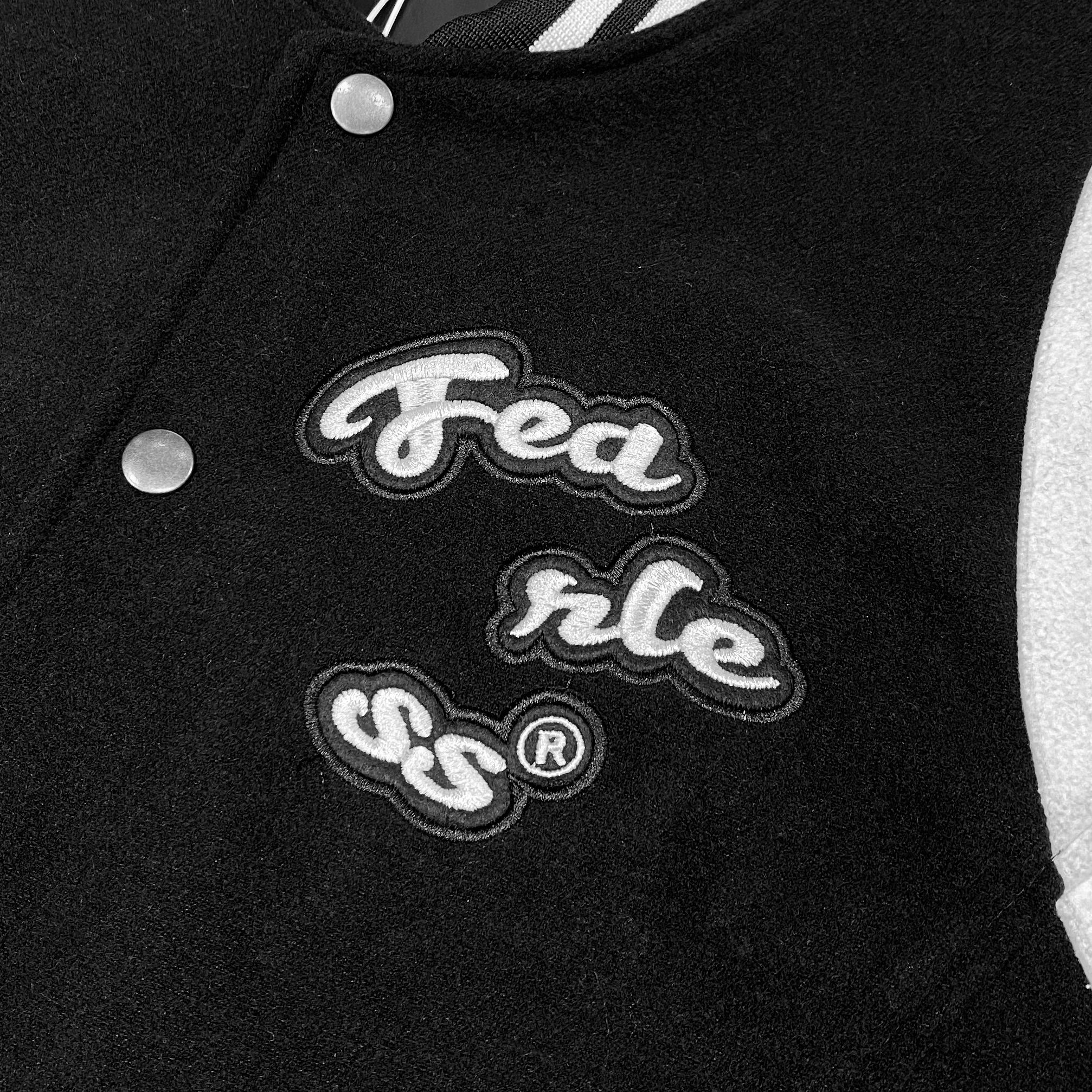 FEARLESS Oreo varsity jacket