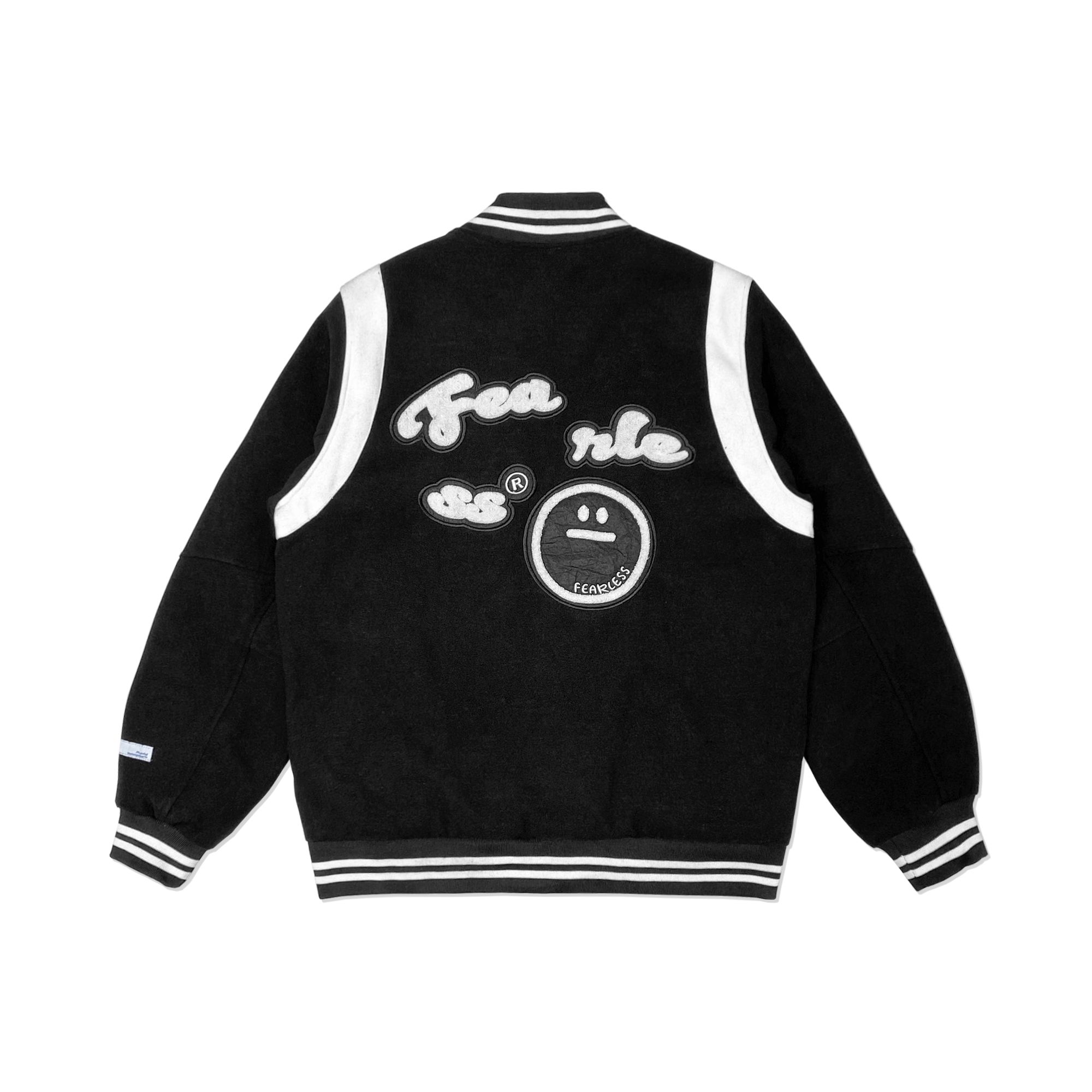 FEARLESS Oreo varsity jacket