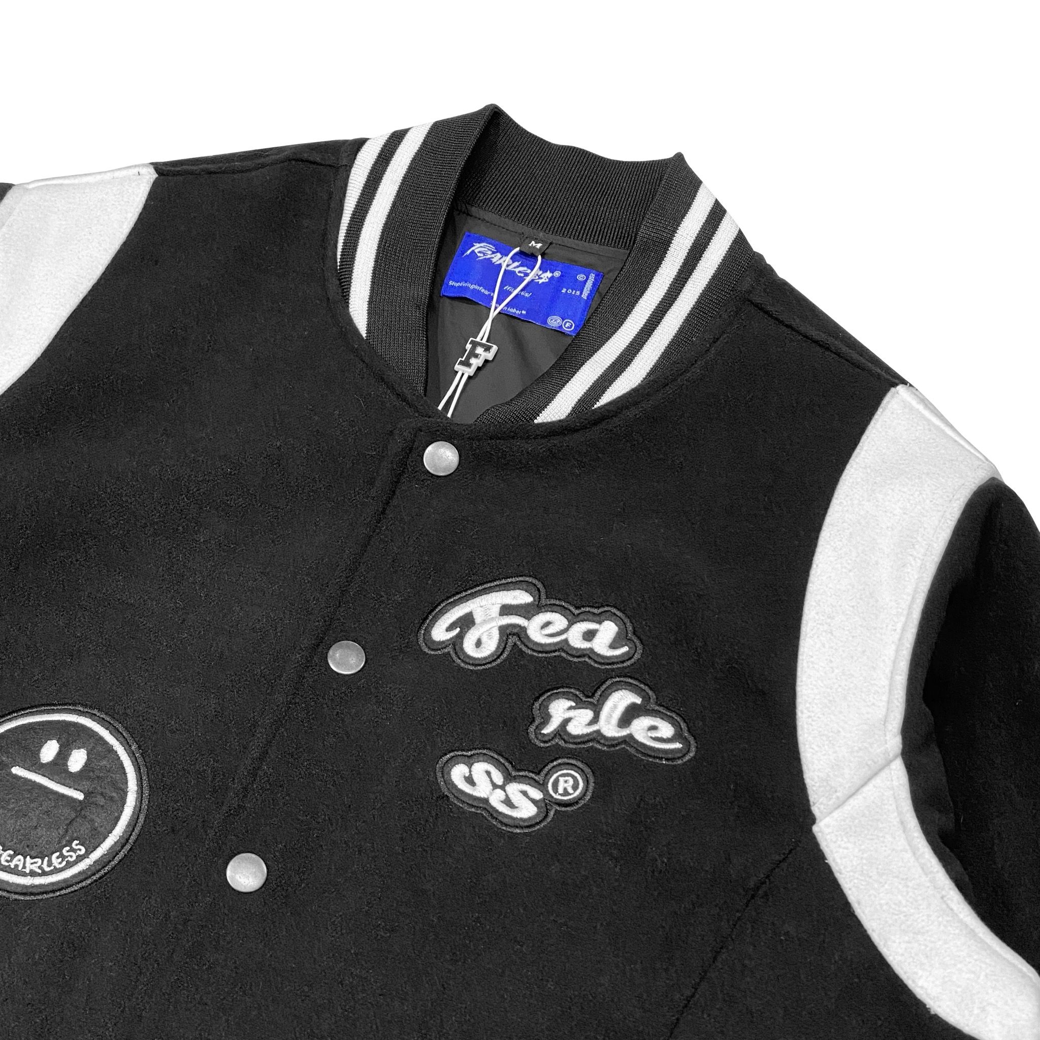 FEARLESS Oreo varsity jacket