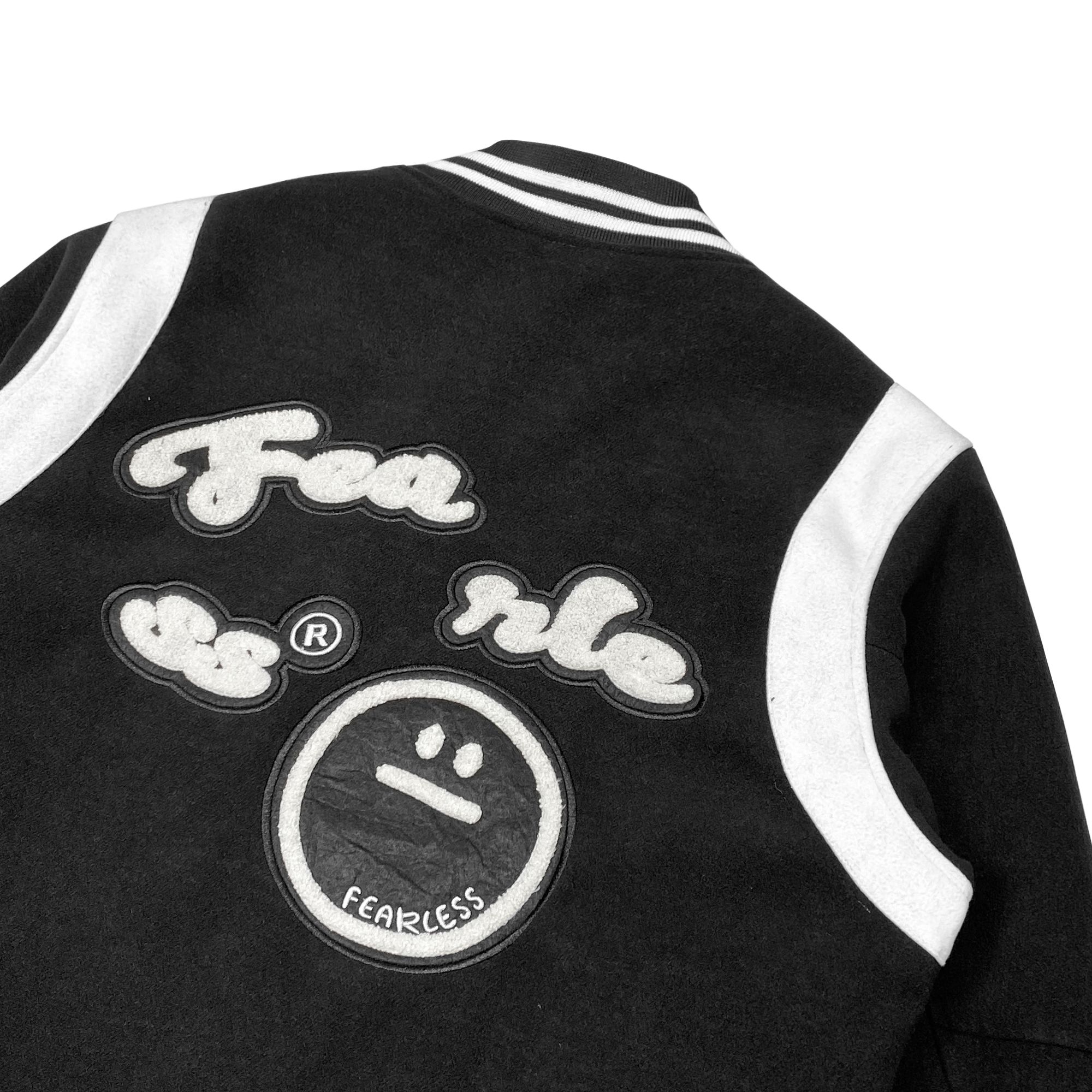 FEARLESS Oreo varsity jacket