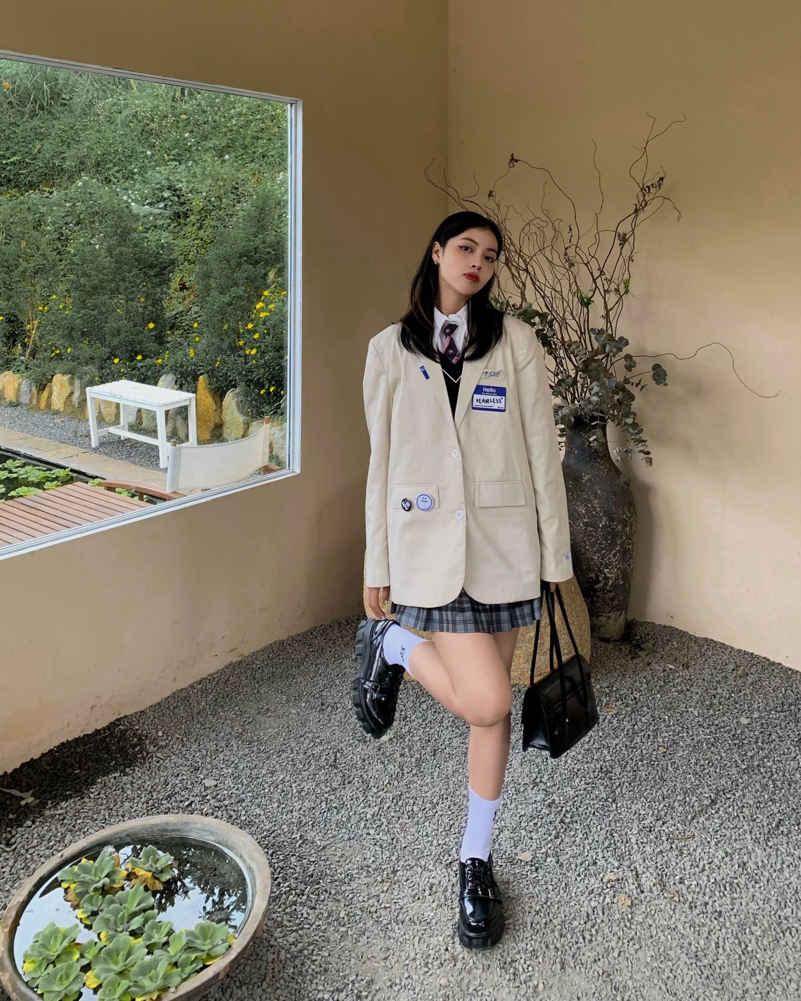 FEARLESS NAME TAG blazer