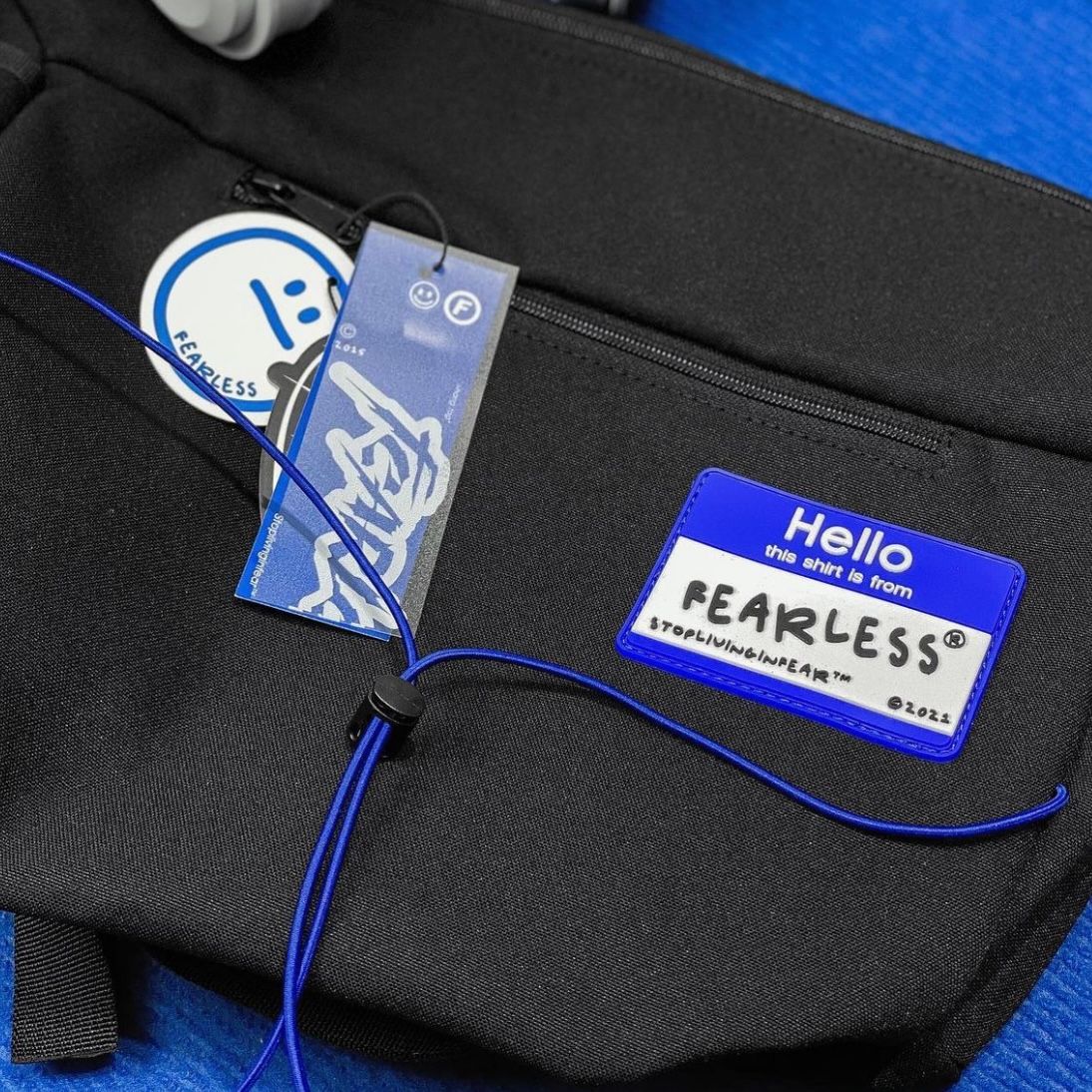 FEARLESS NAME TAG shoulder bag