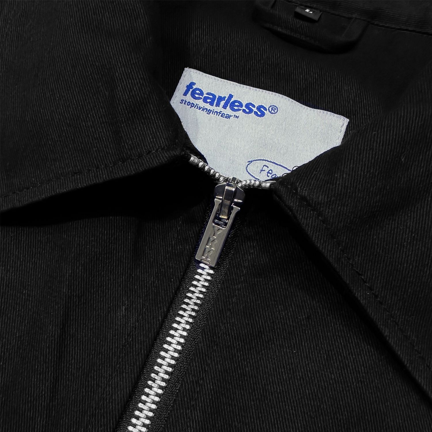 FEARLESS FLS kaki zip jacket
