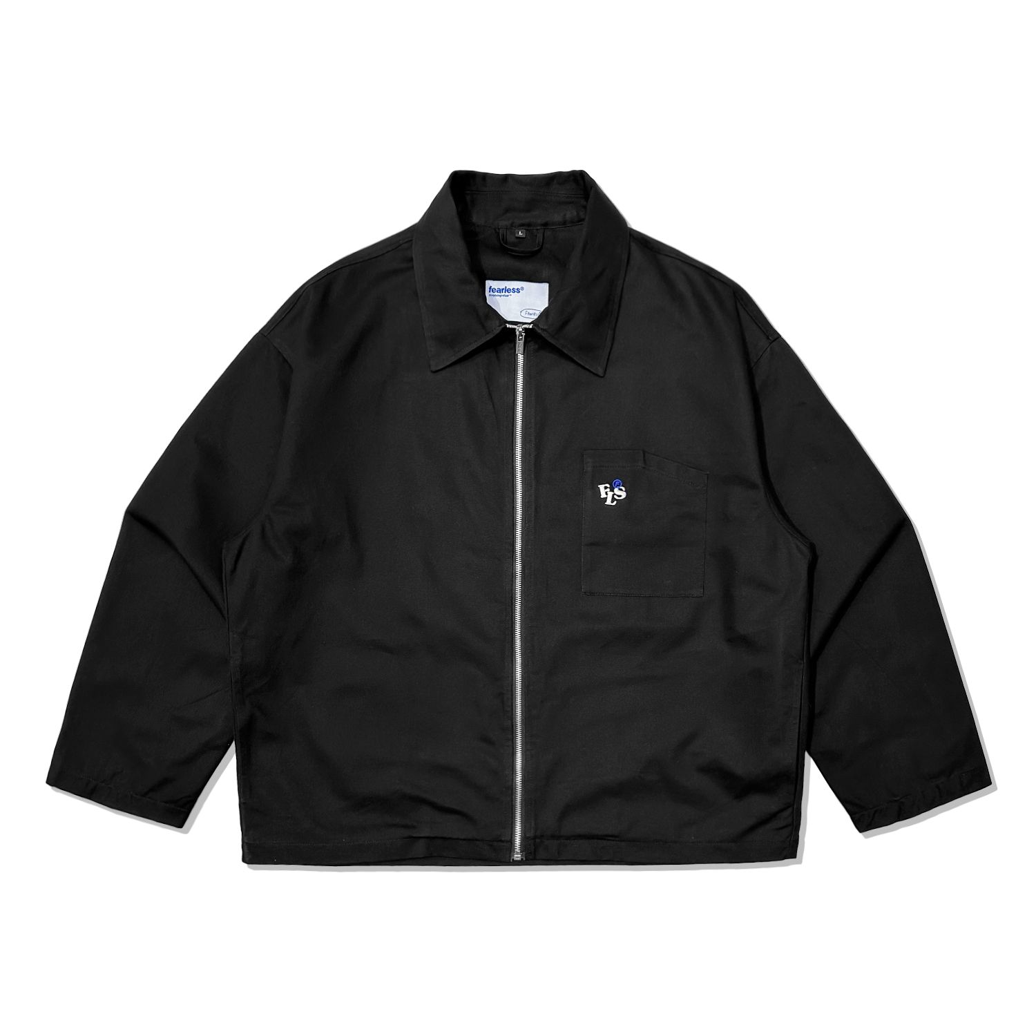 FEARLESS FLS kaki zip jacket