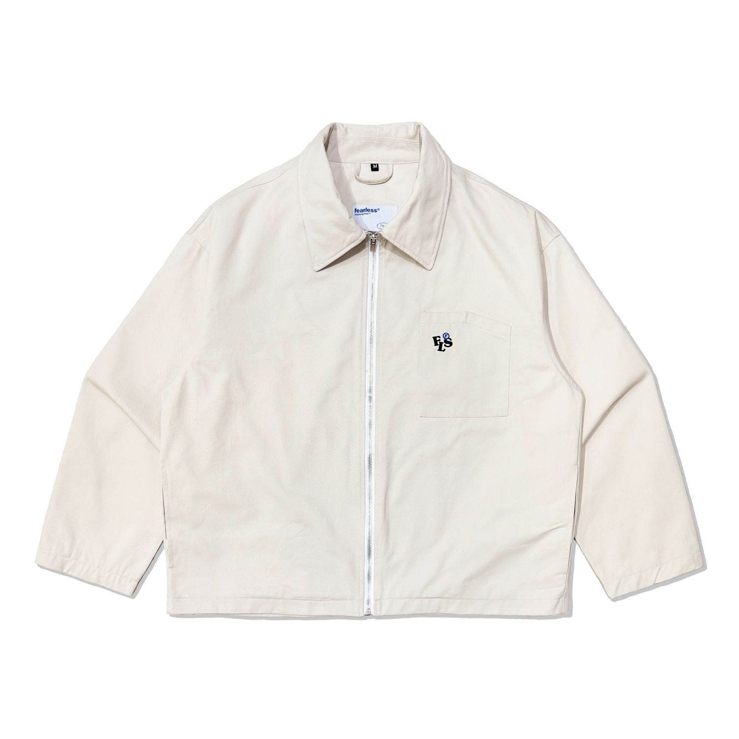 FEARLESS FLS kaki zip jacket