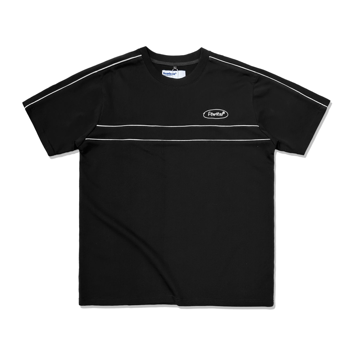 FEARLESS Oval logo line tee