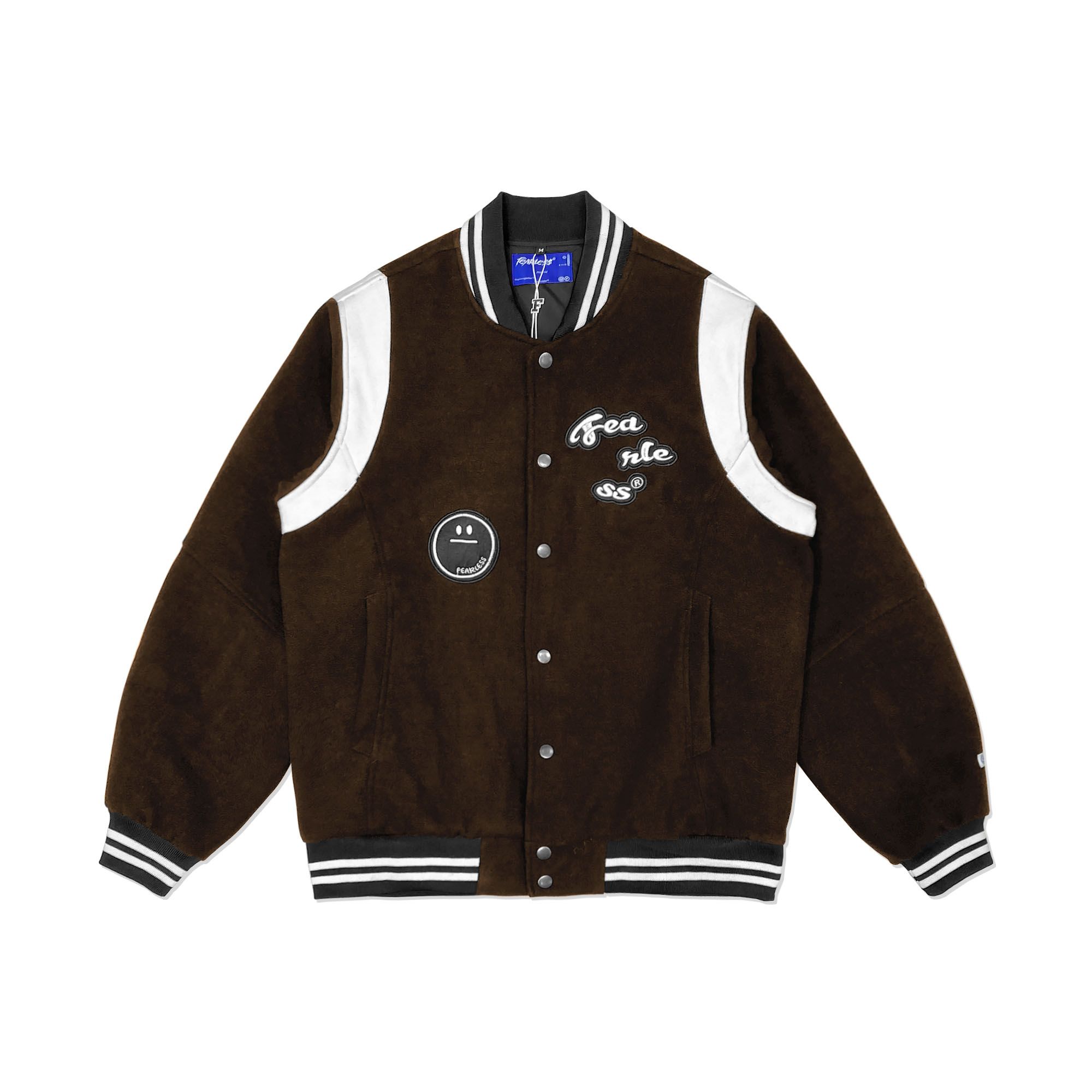 FEARLESS Oreo varsity jacket
