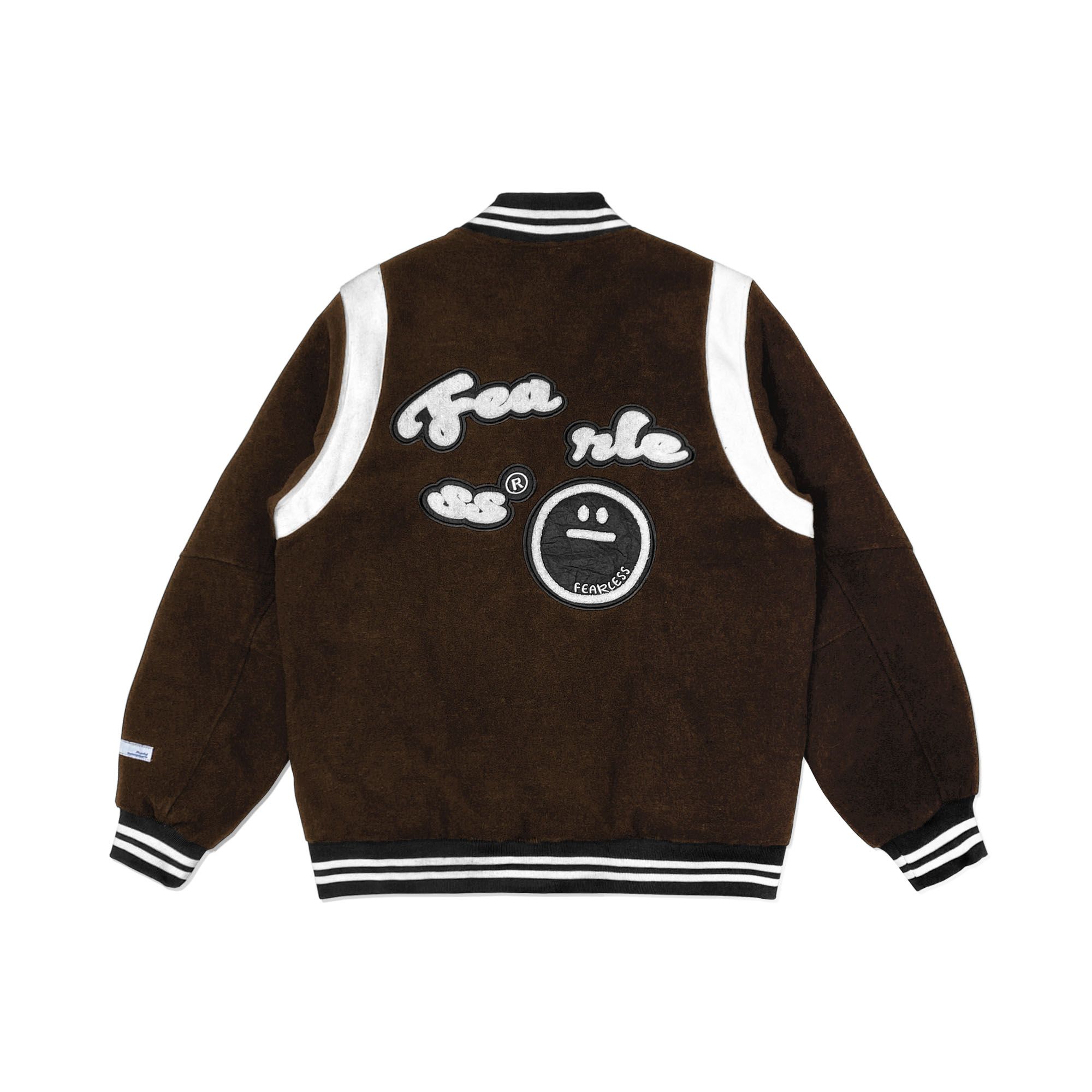 FEARLESS Oreo varsity jacket