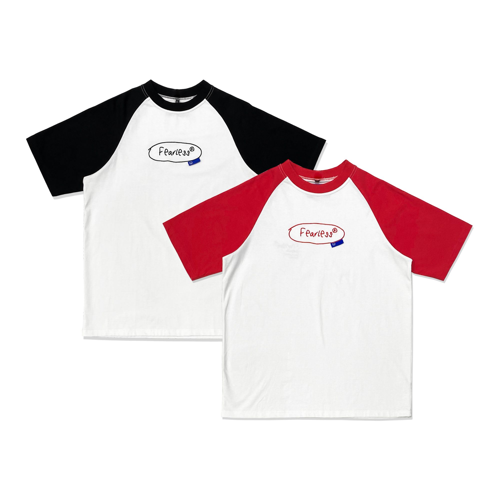FEARLESS Oval Logo raglan tee