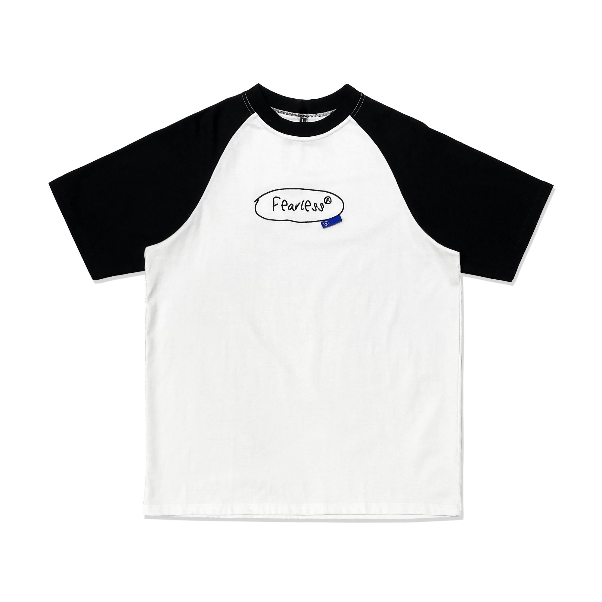 FEARLESS Oval Logo raglan tee