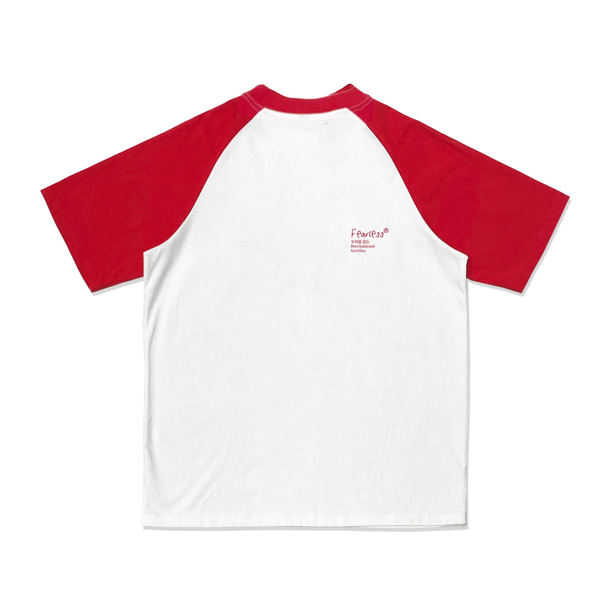 FEARLESS Oval Logo raglan tee