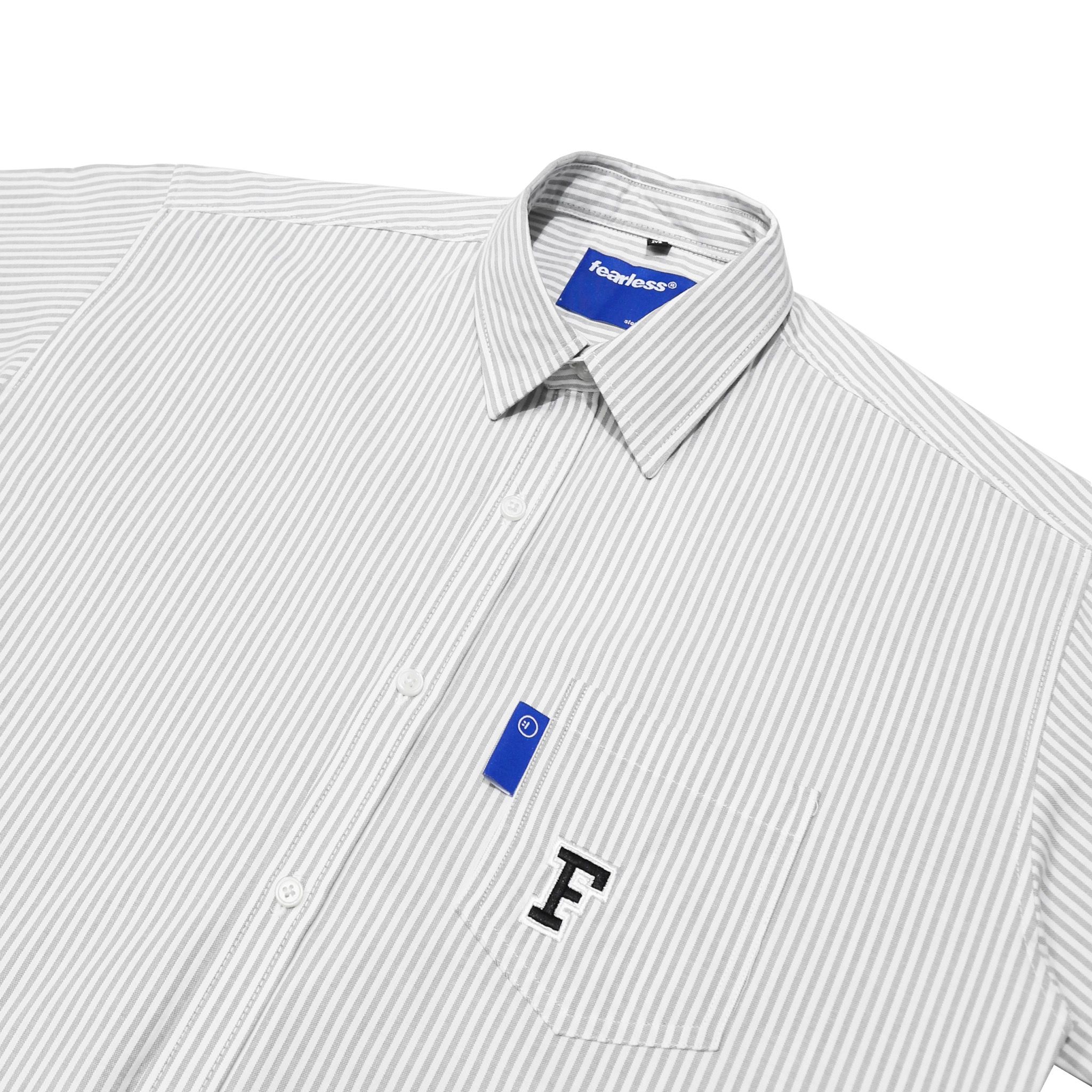 FEARLESS Oxford F Logo shirt