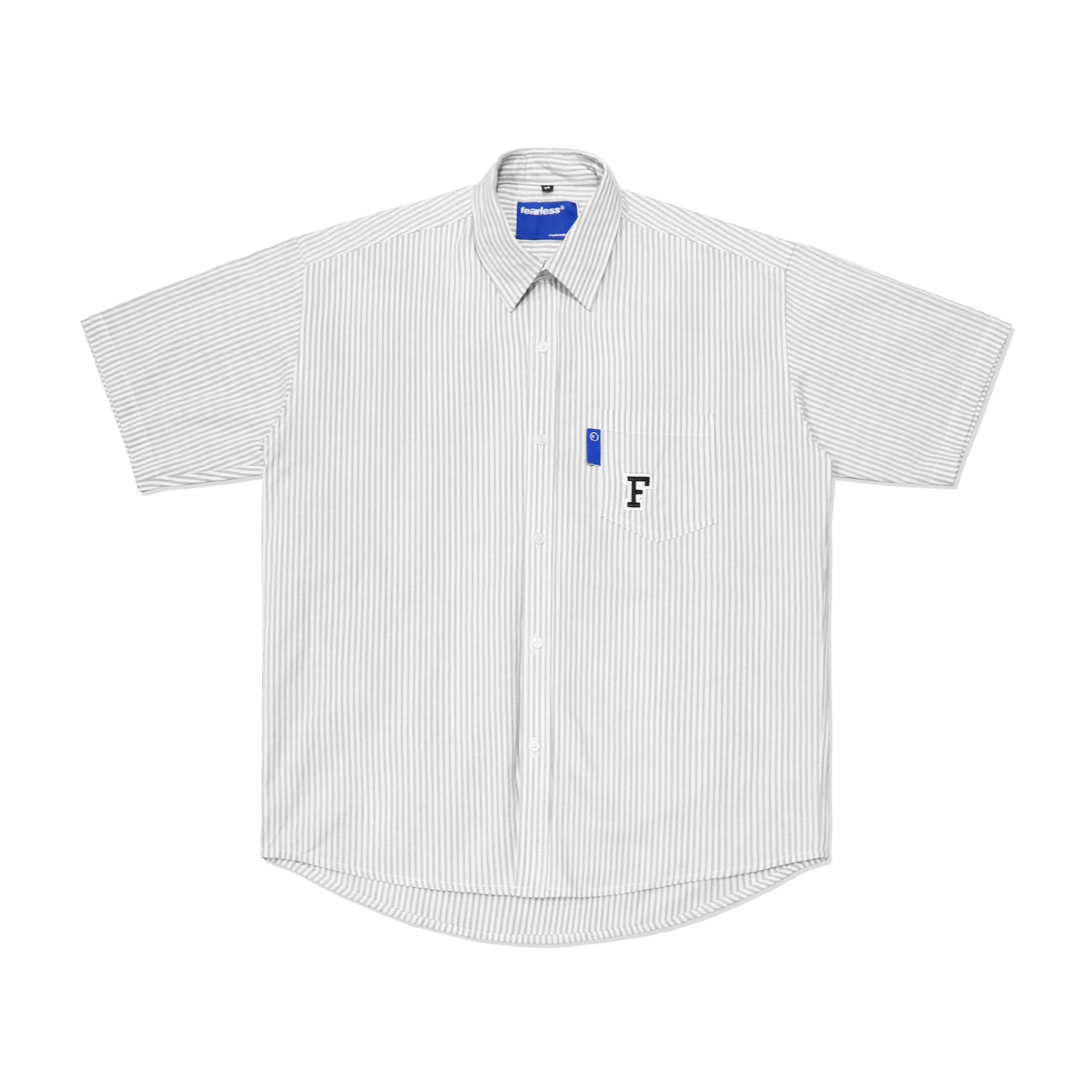 FEARLESS Oxford F Logo shirt