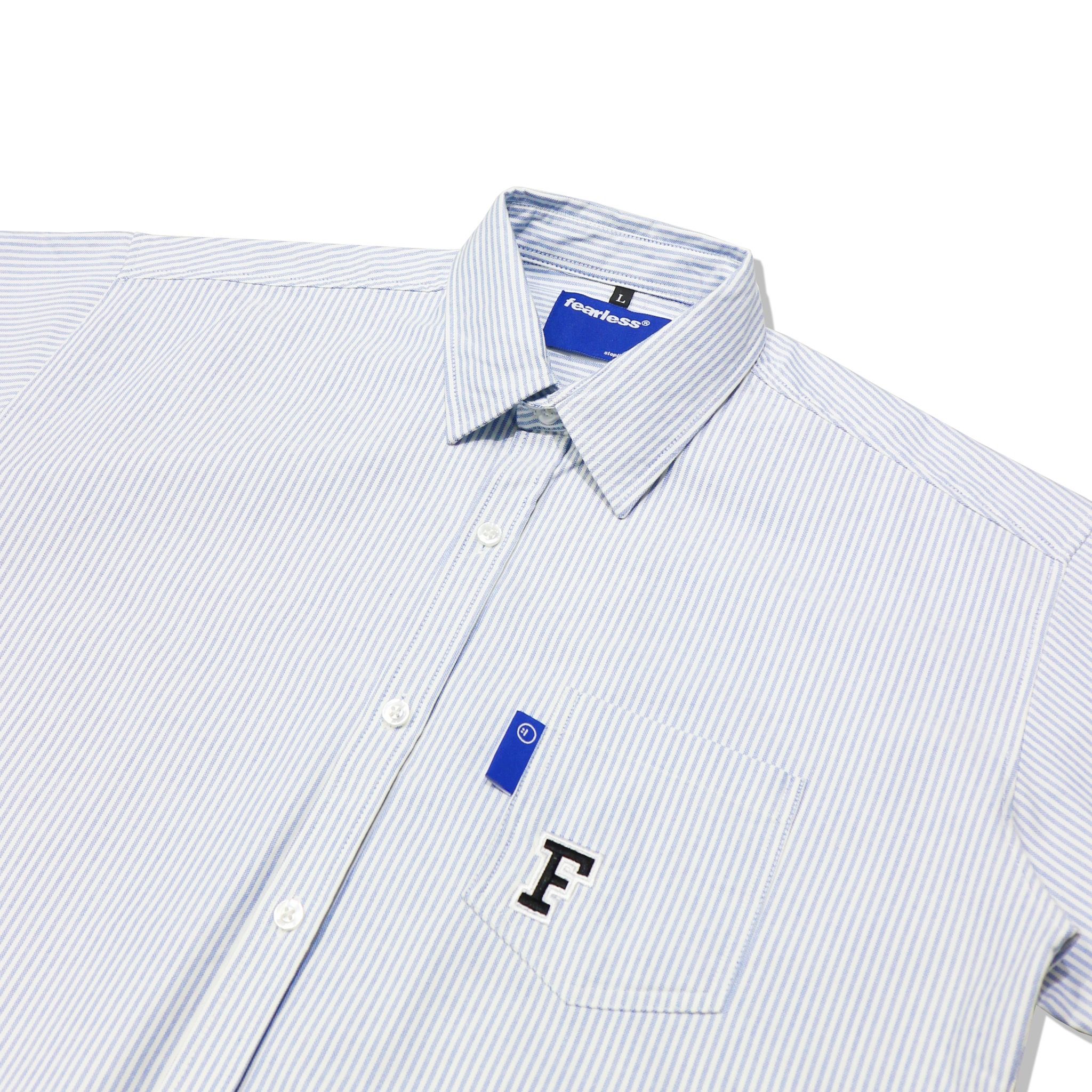 FEARLESS Oxford F Logo shirt