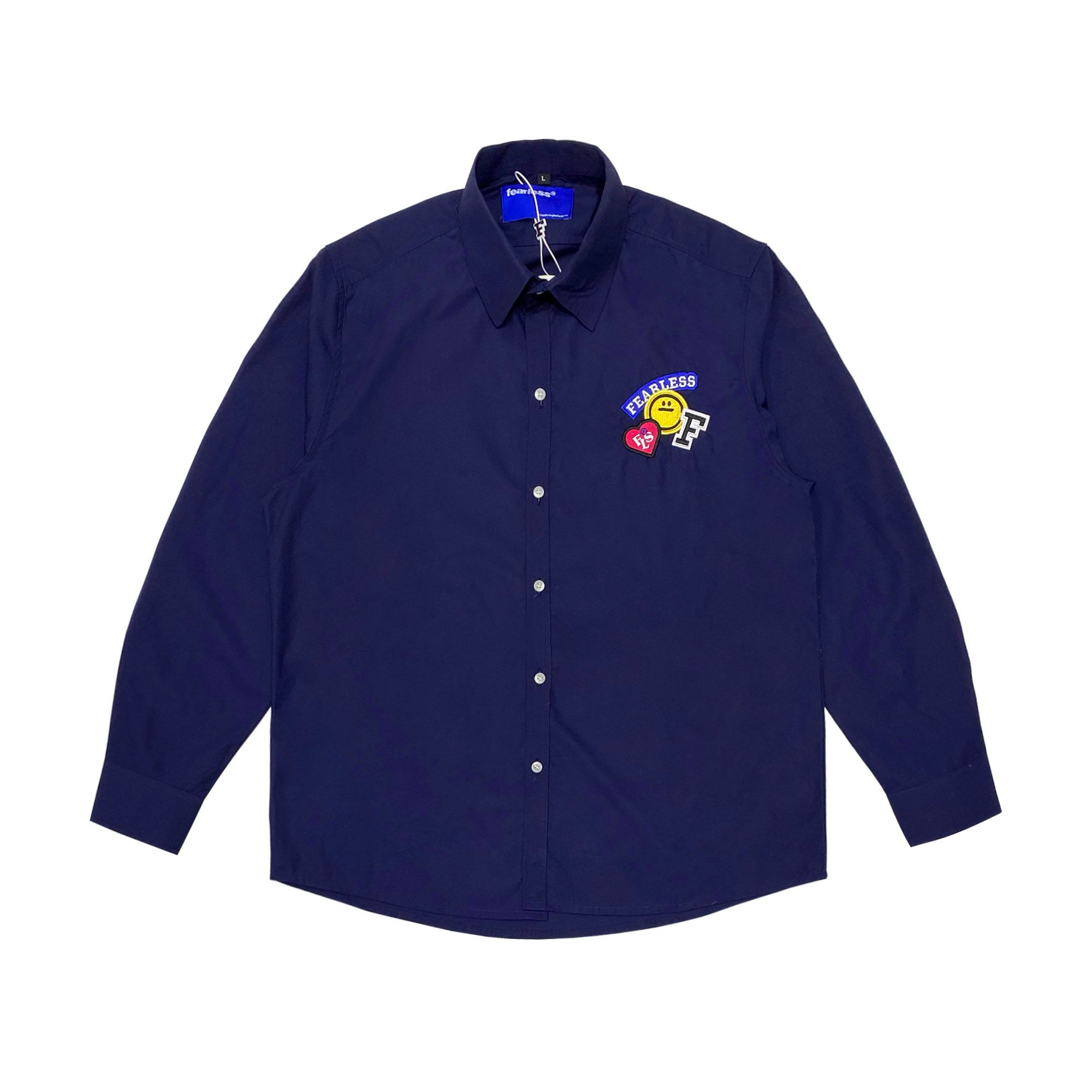 FEARLESS navy shirt