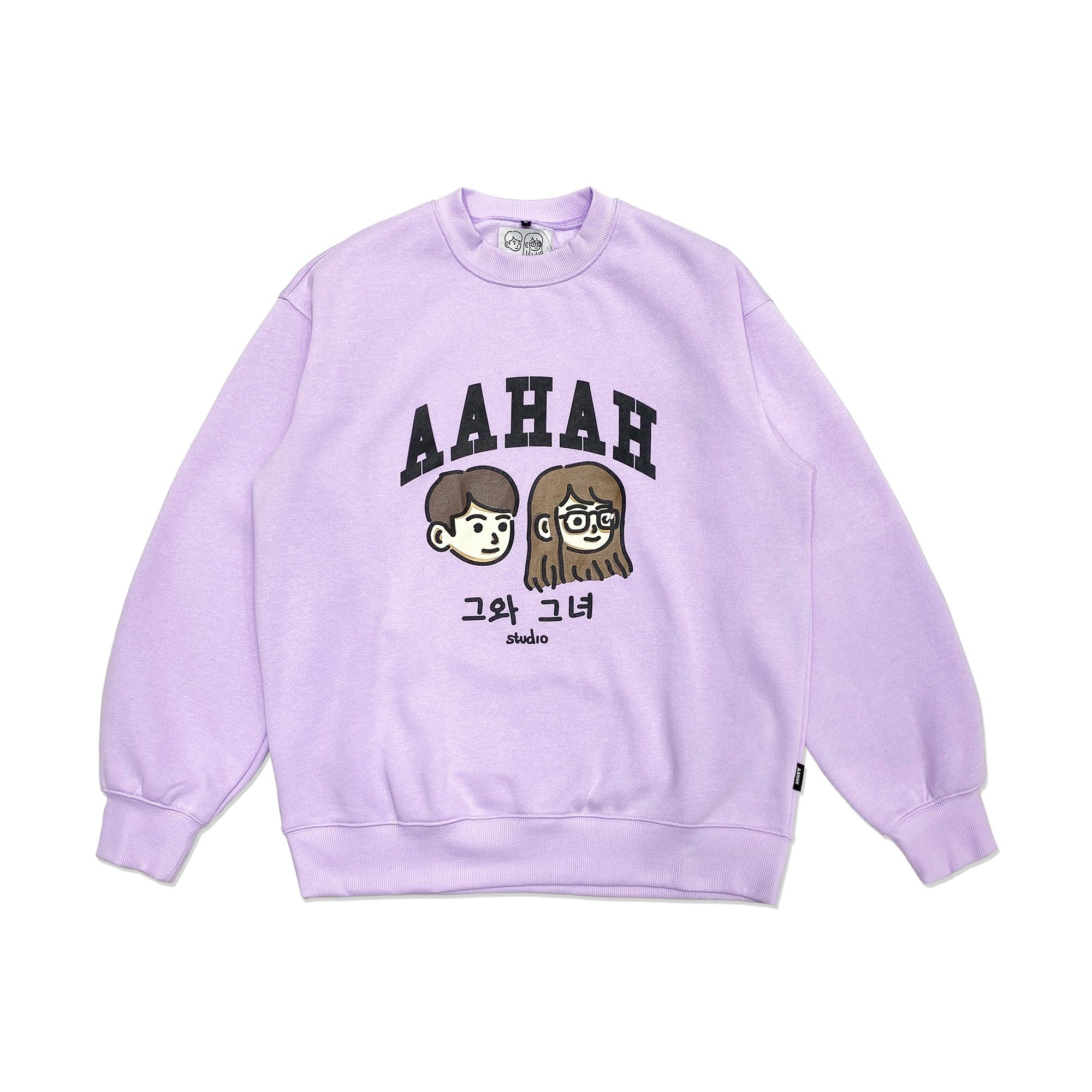 Áo sweater AAHAH Studio cartoon