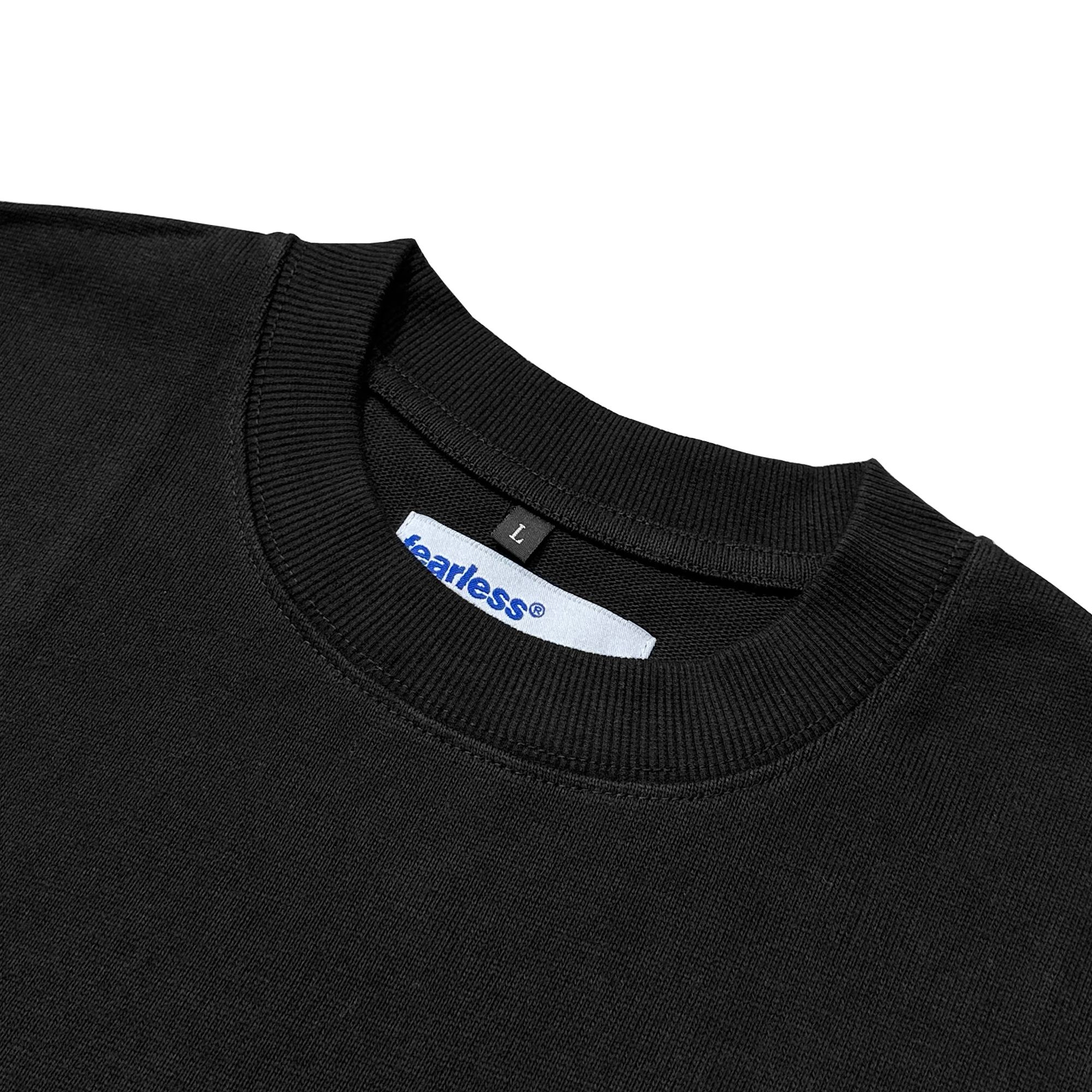 FEARLESS leather label regular tee