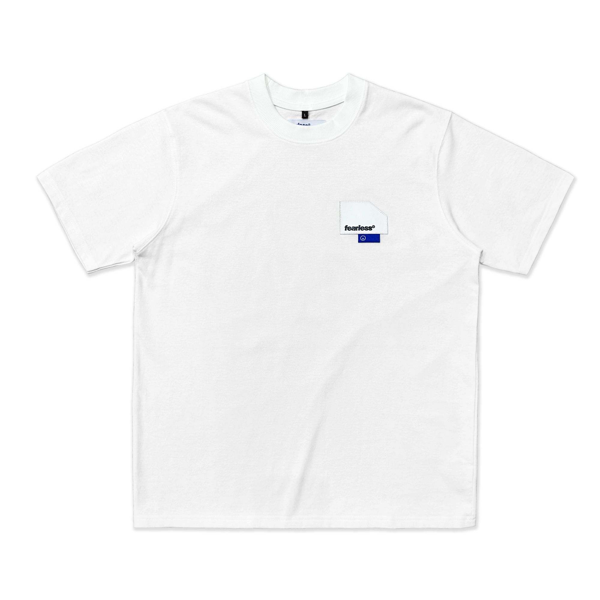 FEARLESS leather label regular tee