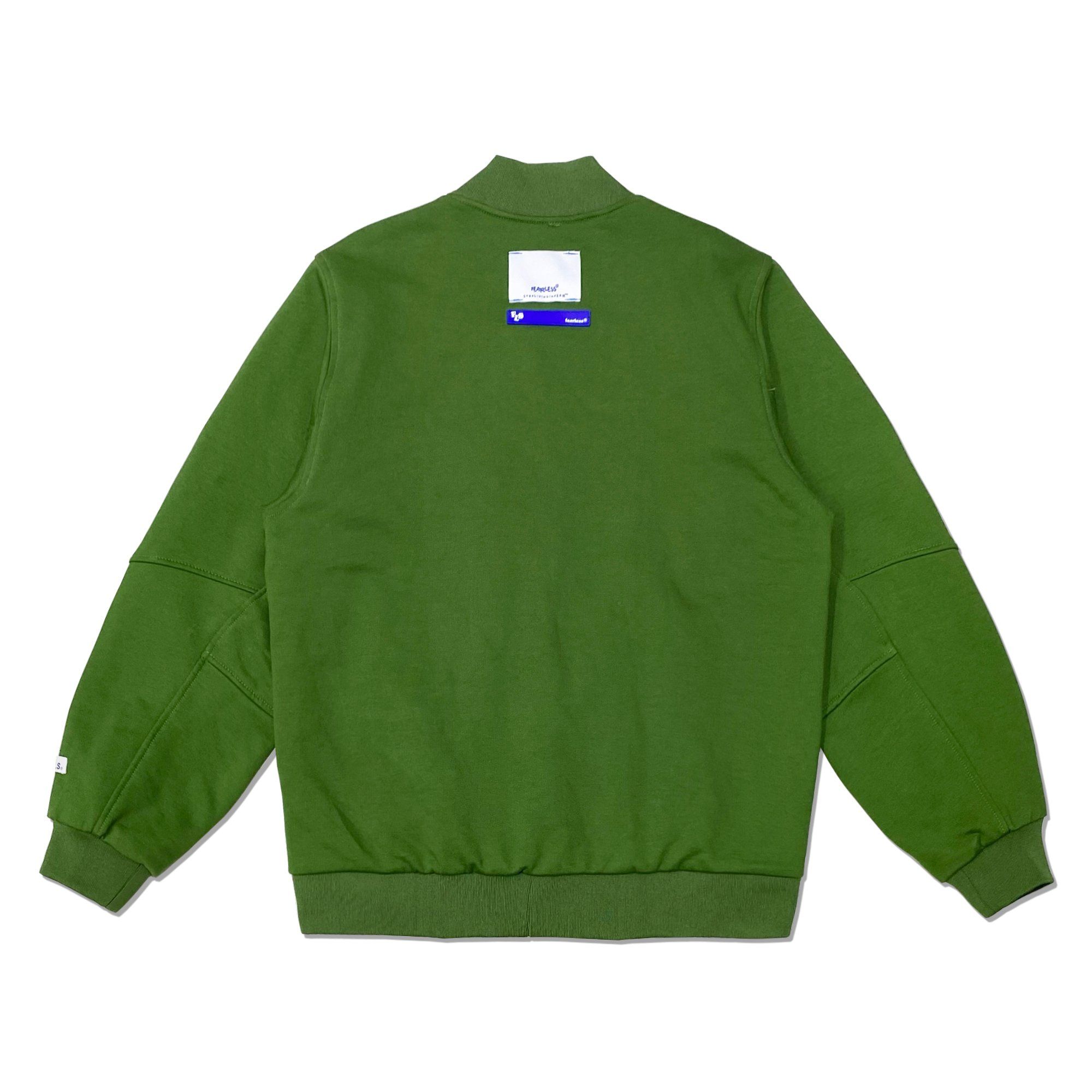 FEARLESS F Logo basic varsity jacket